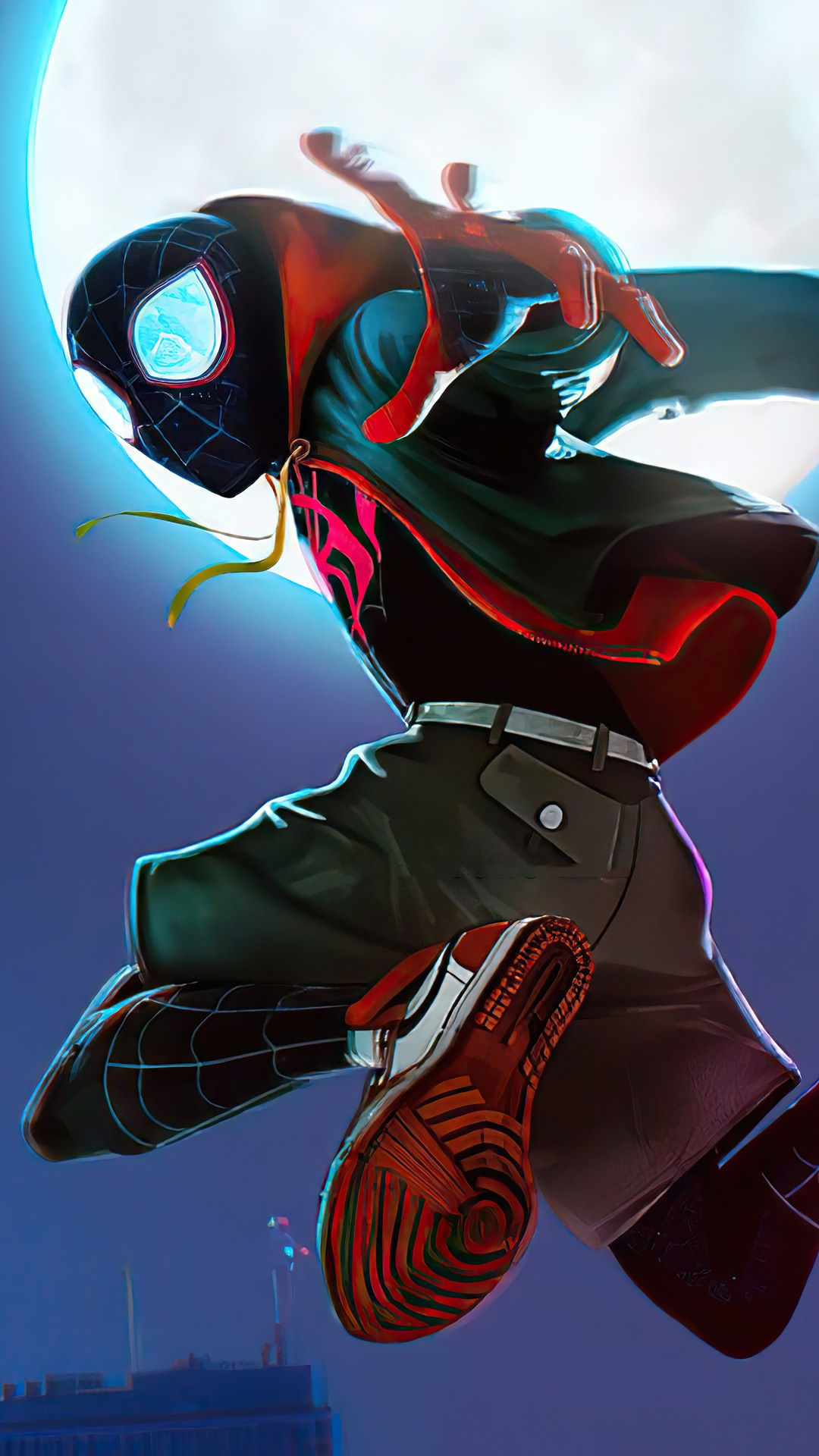 Wallpaper #4hllOo8BtGB6xQ78t6ye22 341304 Miles Morales Spider Man Spider Man into the Spider Verse