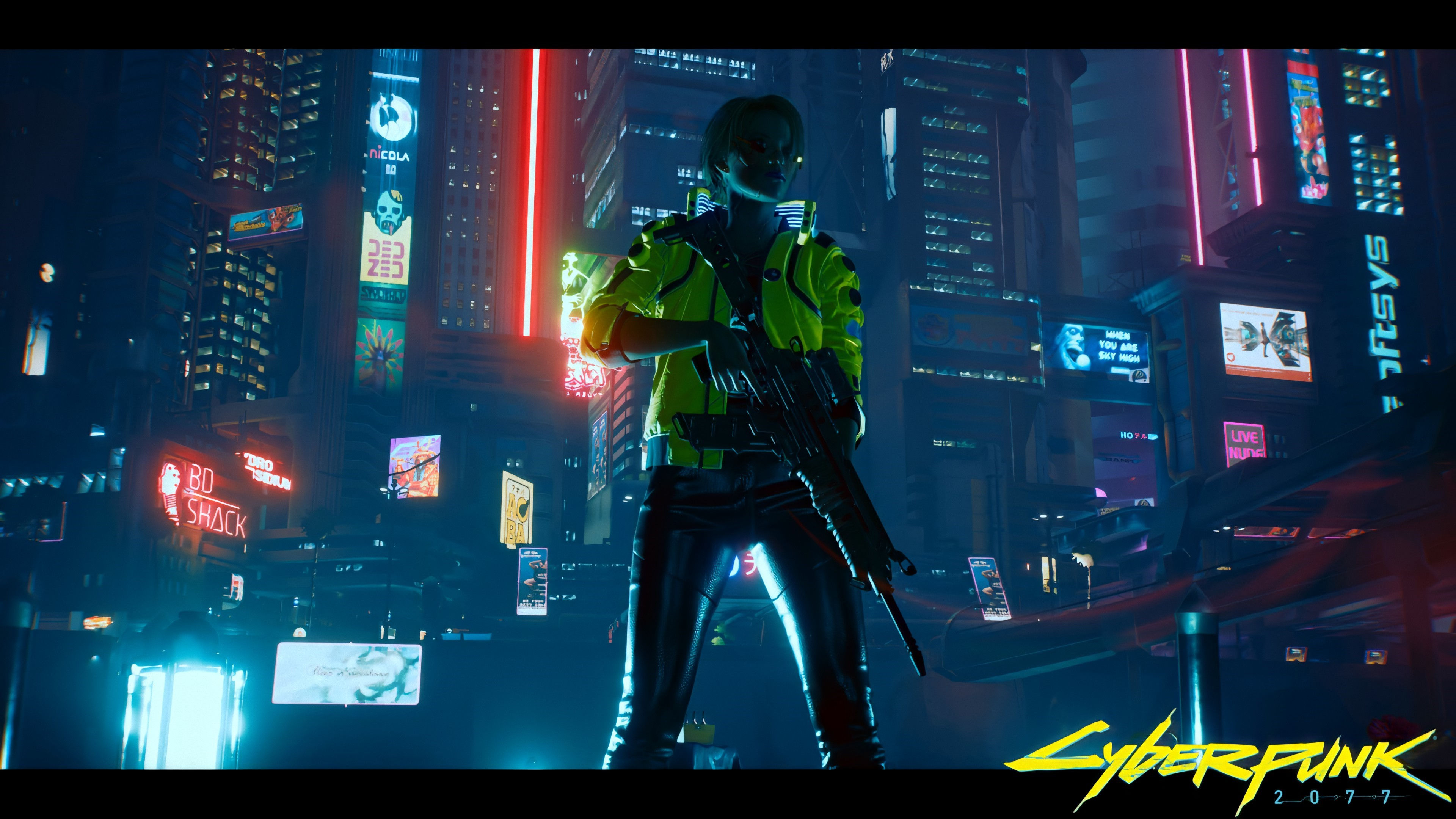 Wallpaper #IBmWBI8BtGB6xQ78nk-u11 Cyberpunk 2077 Girl Moxes Art 4K HD Wallpaper Rare Gallery