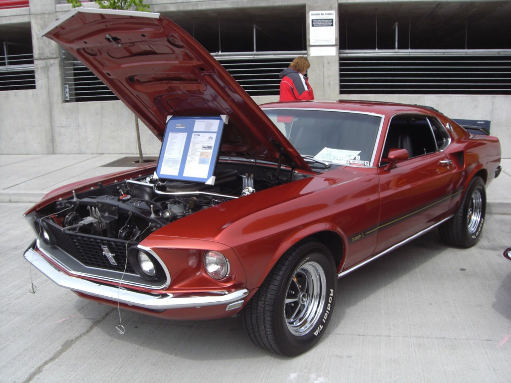 Wallpaper #X2hEJJMBSpphPi3-0zjQ32 Indian Fire Red 1969 Mach 1 Ford Mustang Fastback Mustangattitudecom