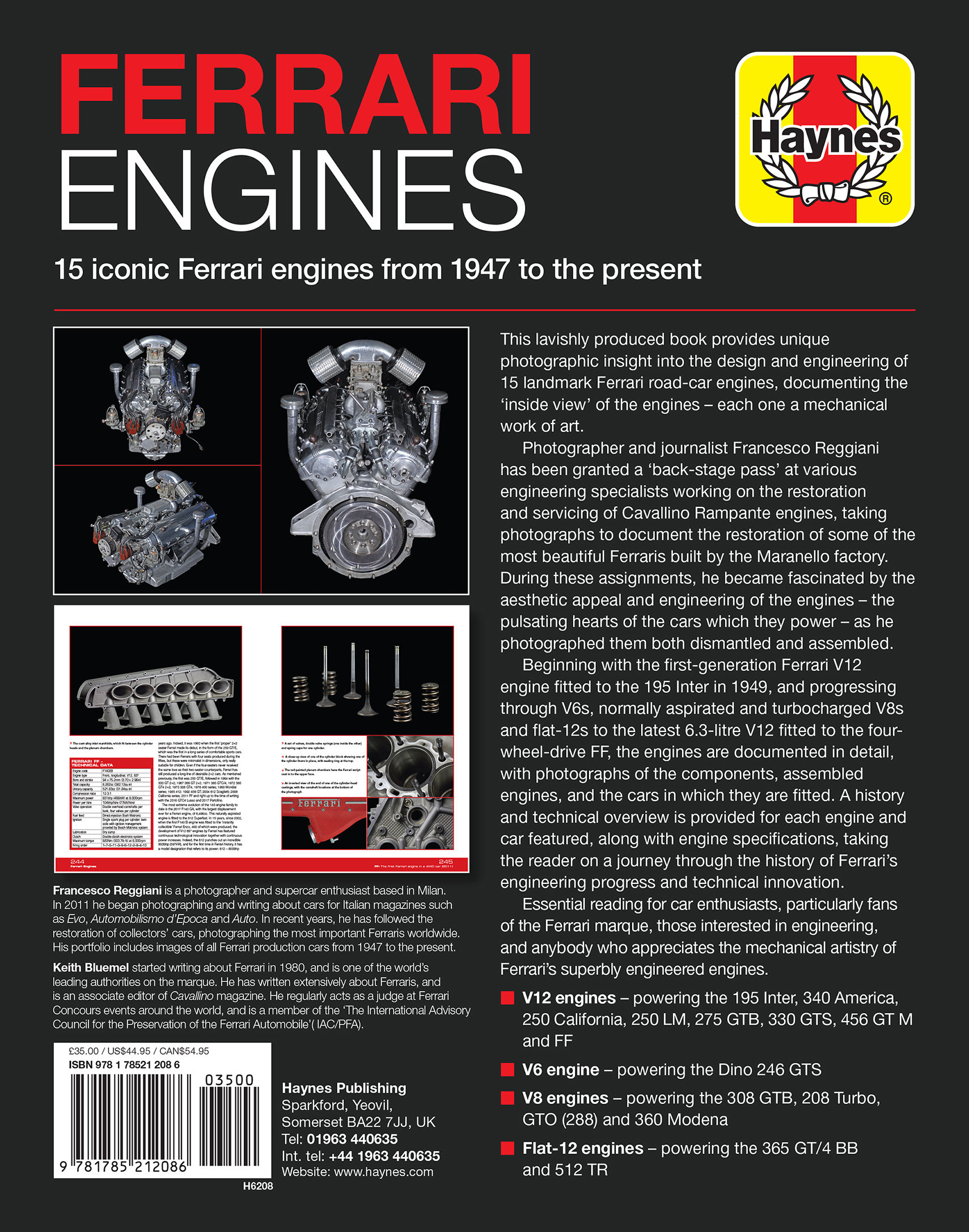 Wallpaper #cttlMpMB3oUMxGFSqj04349 Ferrari Engines Enthusiasts Manual Haynes Publishing