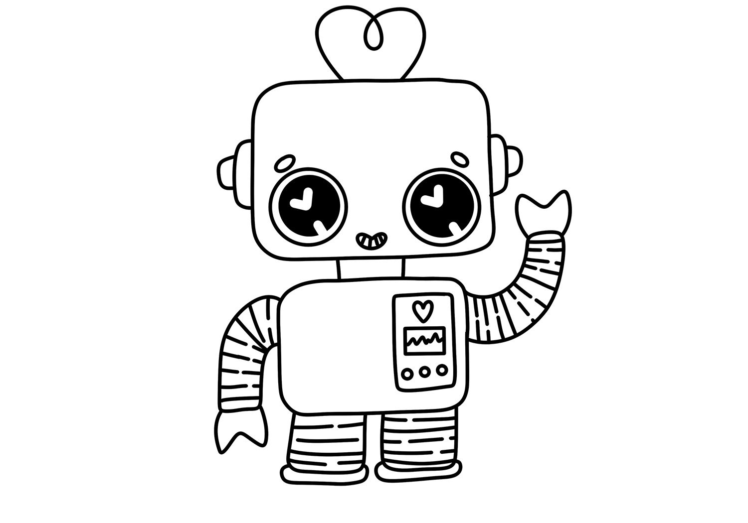 Wallpaper #m0ARMJMBJhL2WPba_L8Z244 How to Draw a Robot Design School
