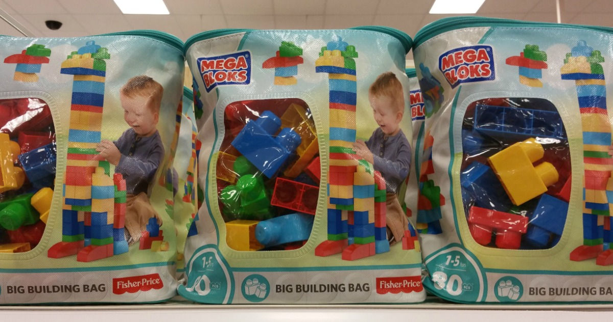 Wallpaper #634d6 Mega Bloks First Builders Big Building Bag with Big Building Blocks