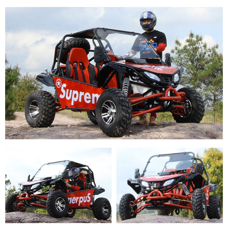 Wallpaper #7rkd35IBJvJKYCmEqAgx270 Factory 200cc 2 Seats Independent Transmission Go Kart Gasolina Offroad