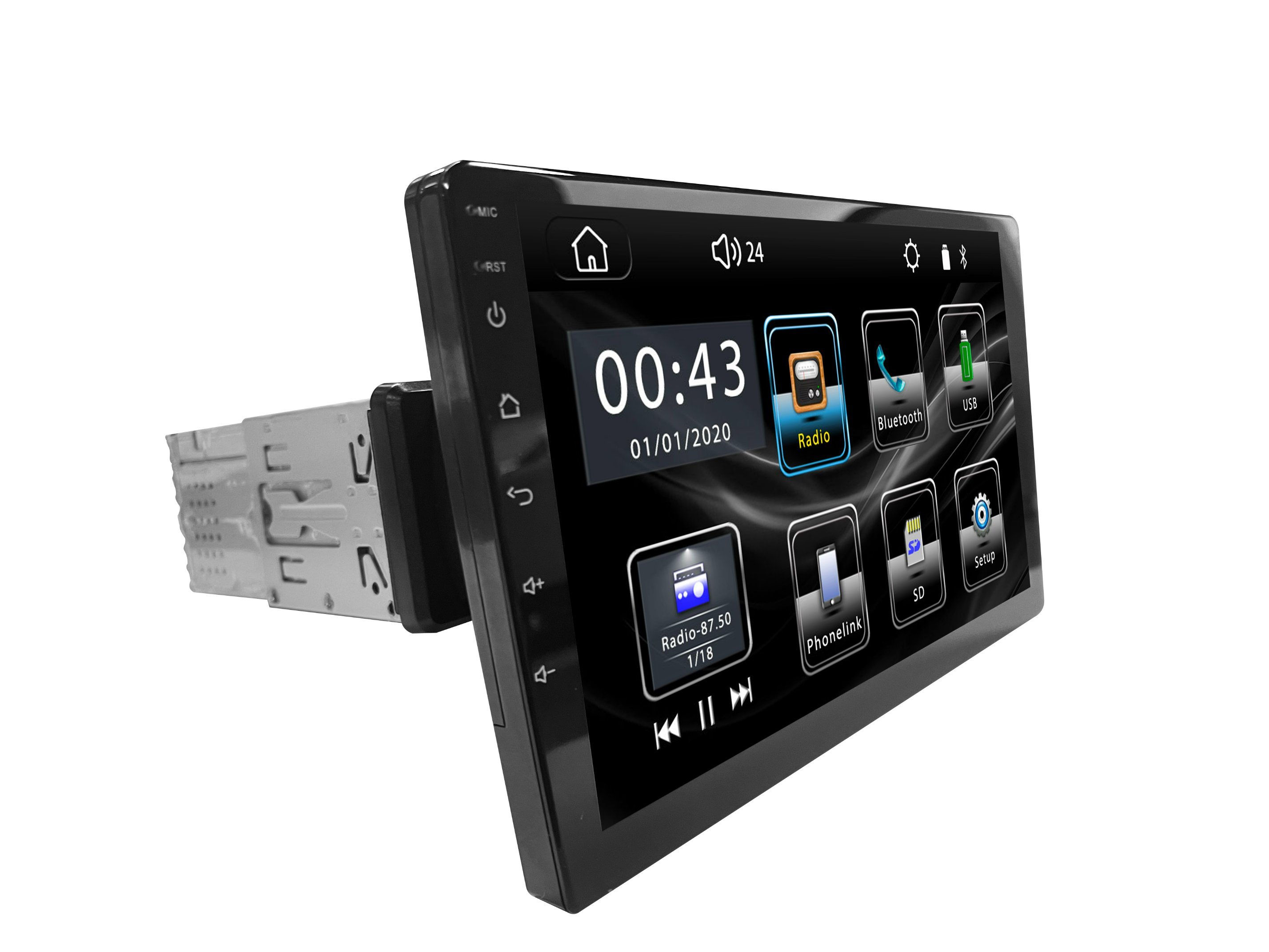 Wallpaper #px07LZMBlOZrFDOkfc9t249 Universal 1din Car Radio Car Rotatable 360 Radio Stereo Dvd Player Gps
