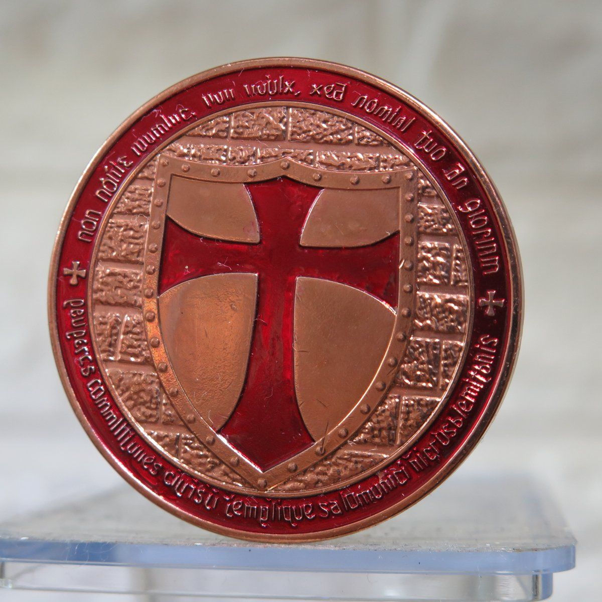 Wallpaper #h2cBEZMBSpphPi3-oPVg178 Challenge Coin 1 Oz Knights Templar Bar 999 Fine Copper Round Coins