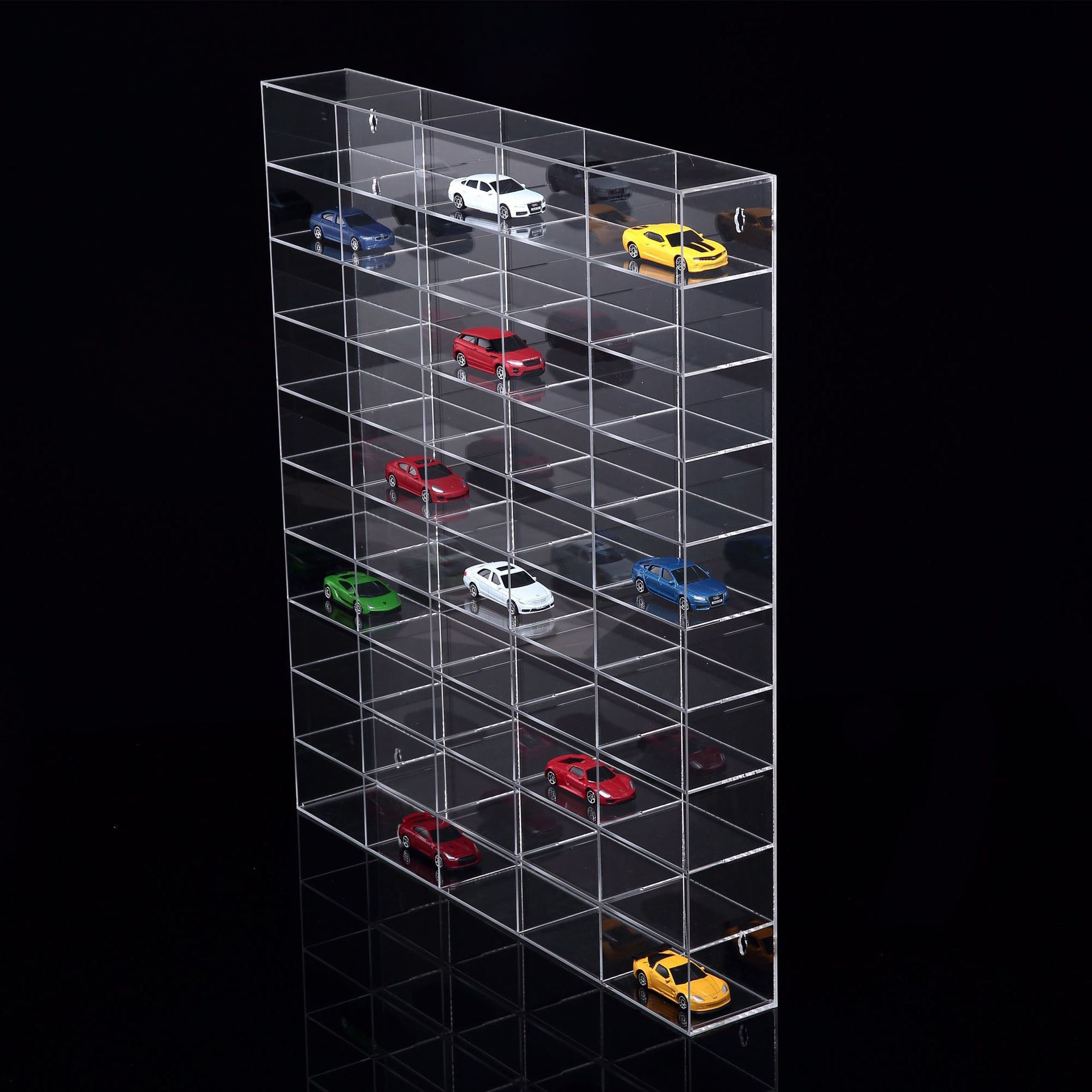 Wallpaper #Nn3q9I4Bnwiau_P6tBEG31 Model Car Acrylic Display Case 164 Scale 50 Compartments China