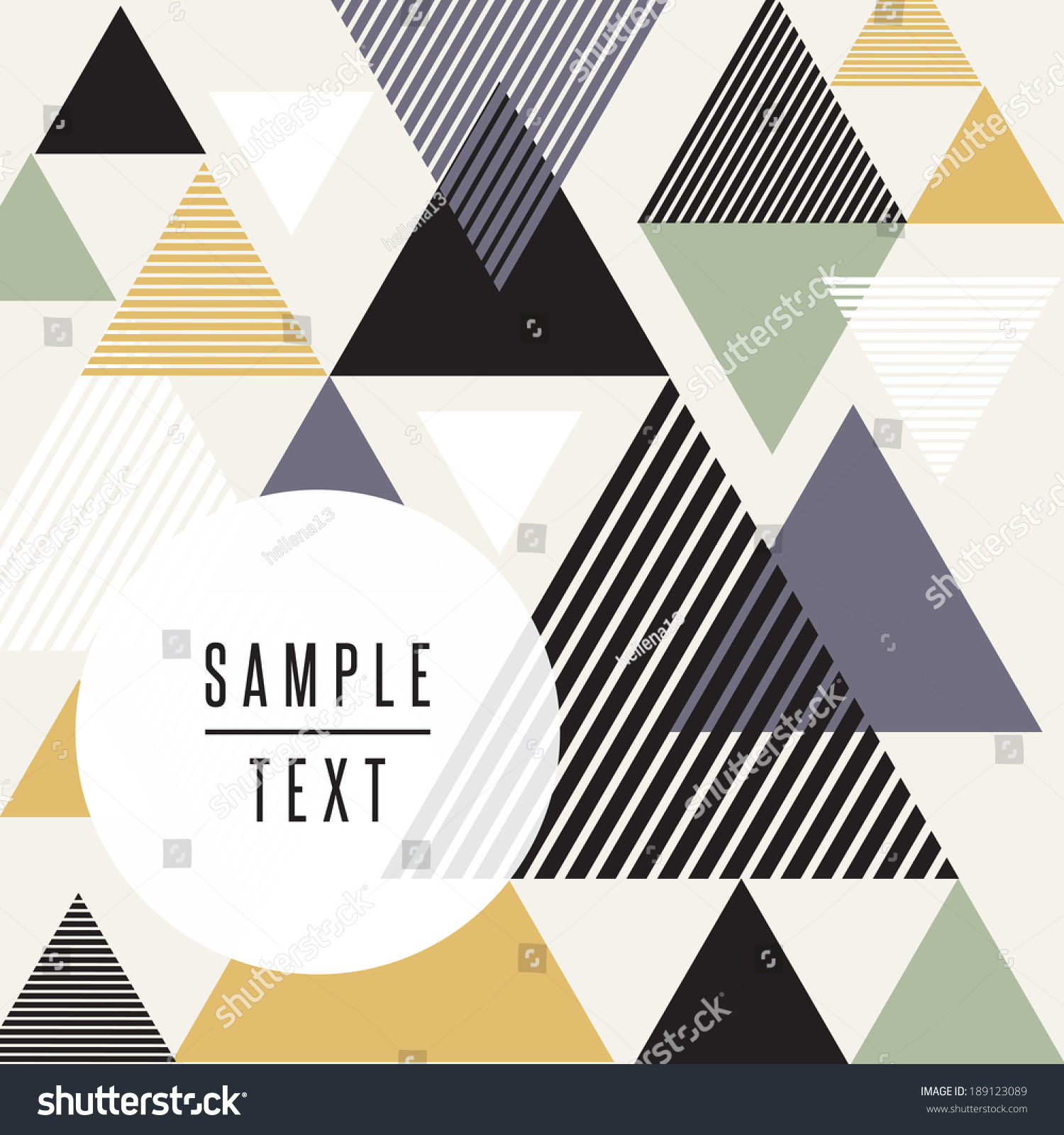 Wallpaper #hmcDApMBSpphPi3-6q0A117 Abstract Triangle Design Text Stock Vector 189123089 Shutterstock