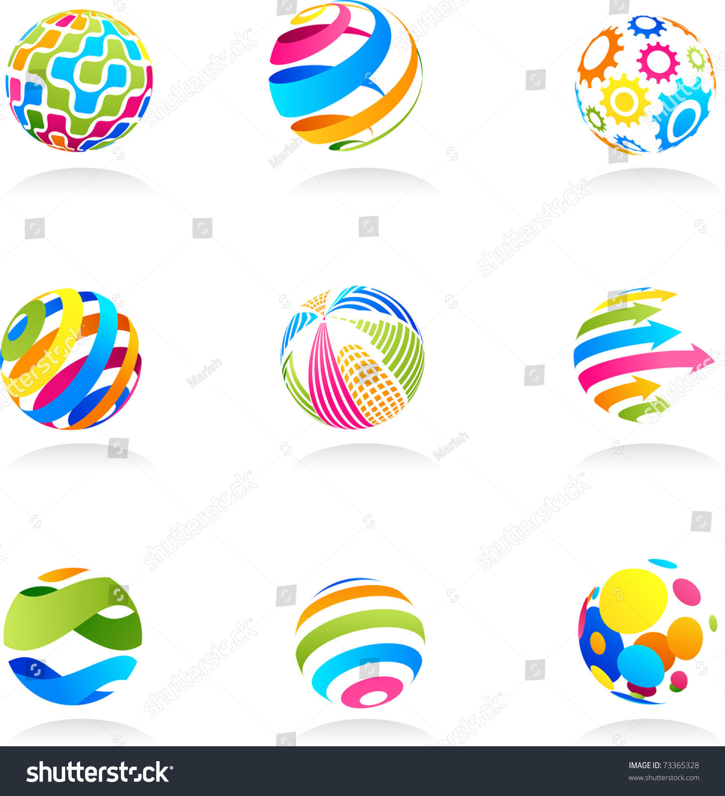 Wallpaper #BGcT6pIBSpphPi3-TUVE236 Abstract Globe Icons Stock Vector Illustration 73365328 Shutterstock