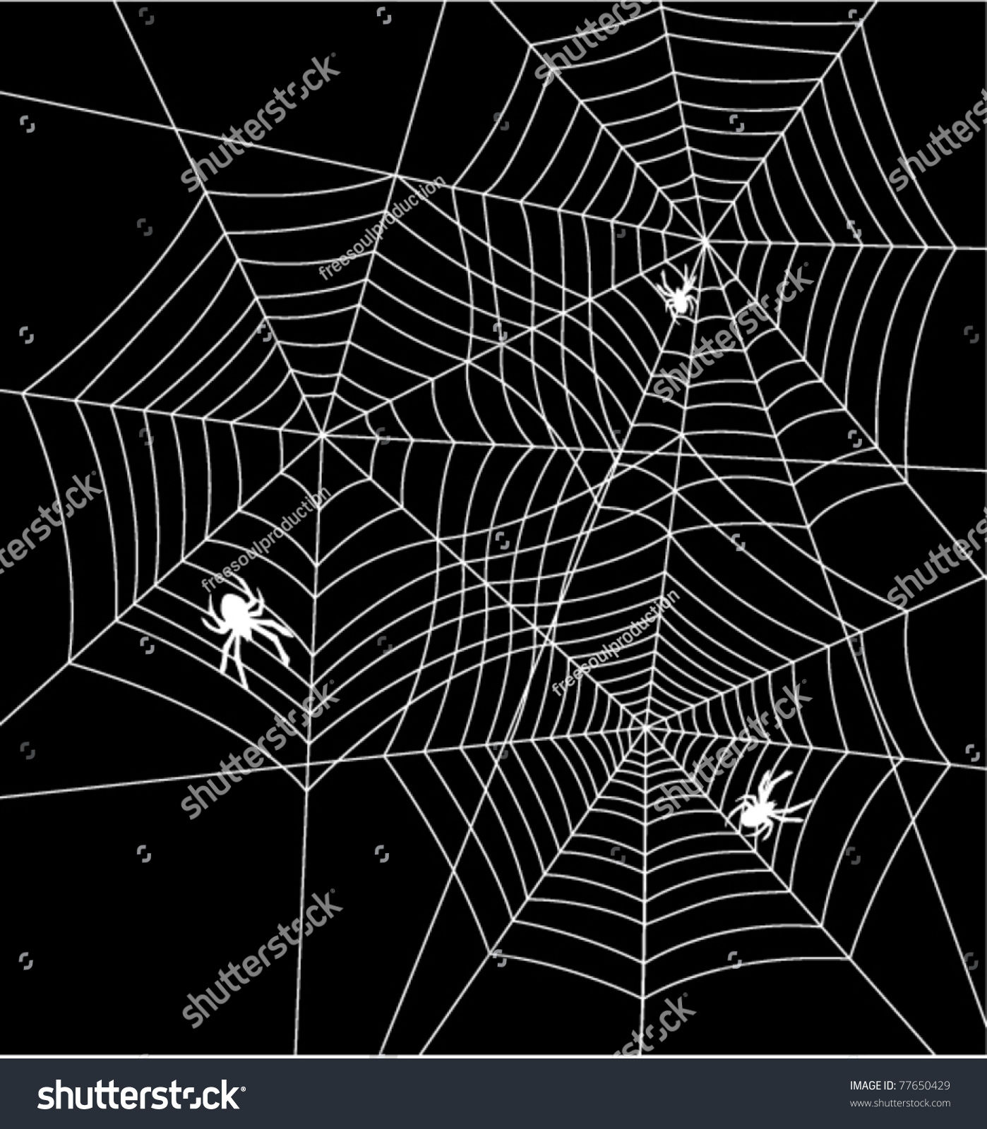 Wallpaper #52dP85IBSpphPi3-BnRA84 Vector Illustration of Spiders and Webs 77650429 Shutterstock