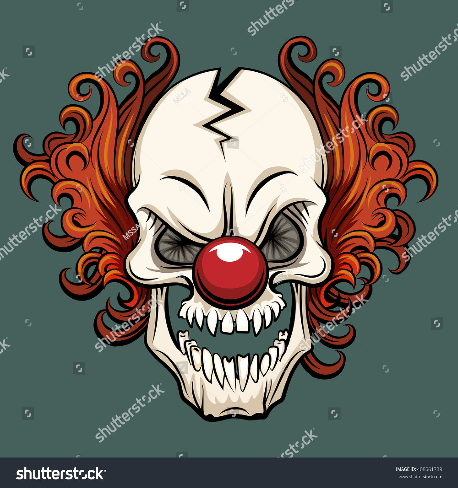 Wallpaper #dhmMLo8BtGB6xQ78ZZUX24 Evil Scary Clown Halloween Monster Joker Character Vector