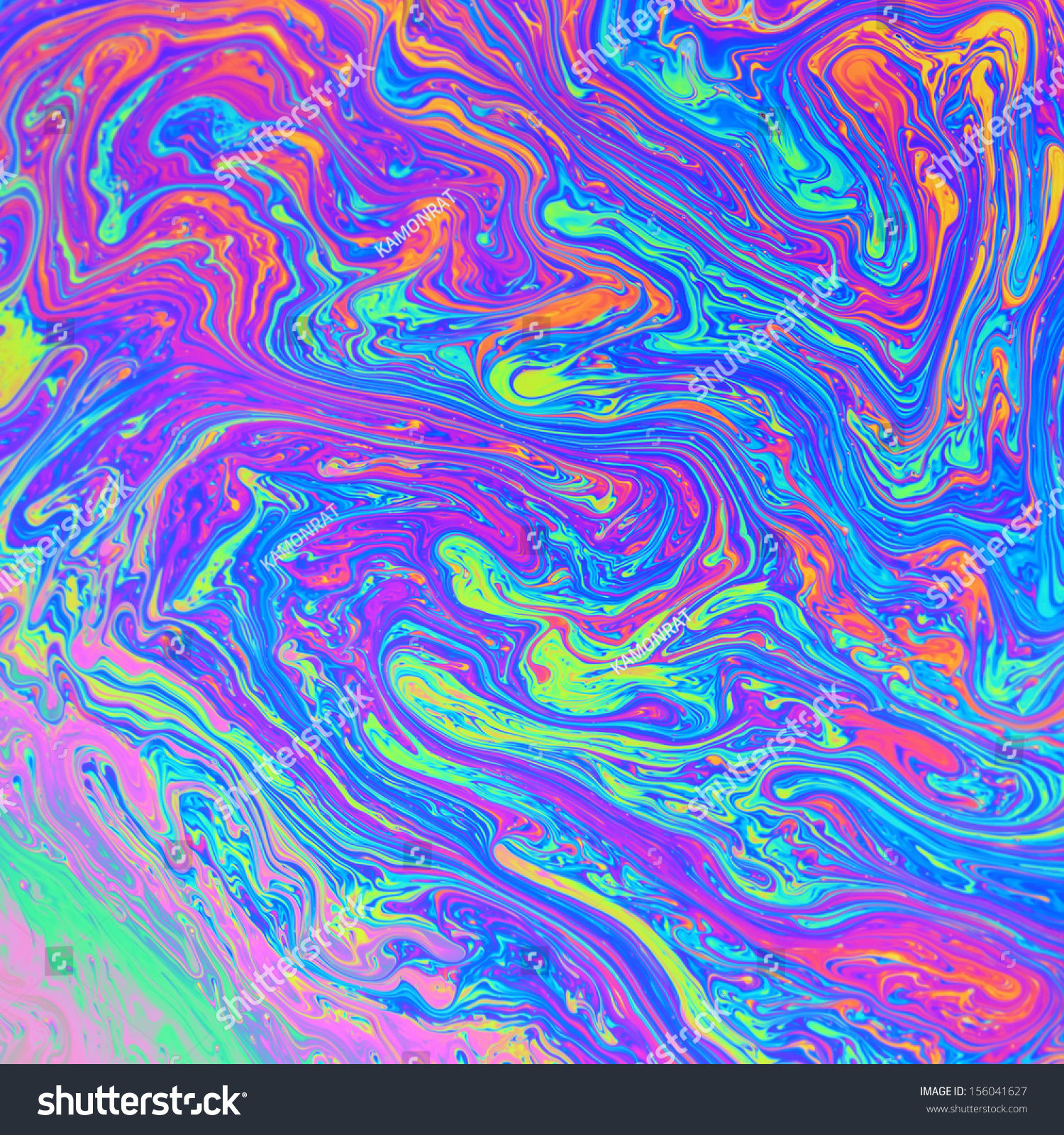 Wallpaper #9b753 Original Rainbow Oil Slick Acrylic Pour Painting on Etsy