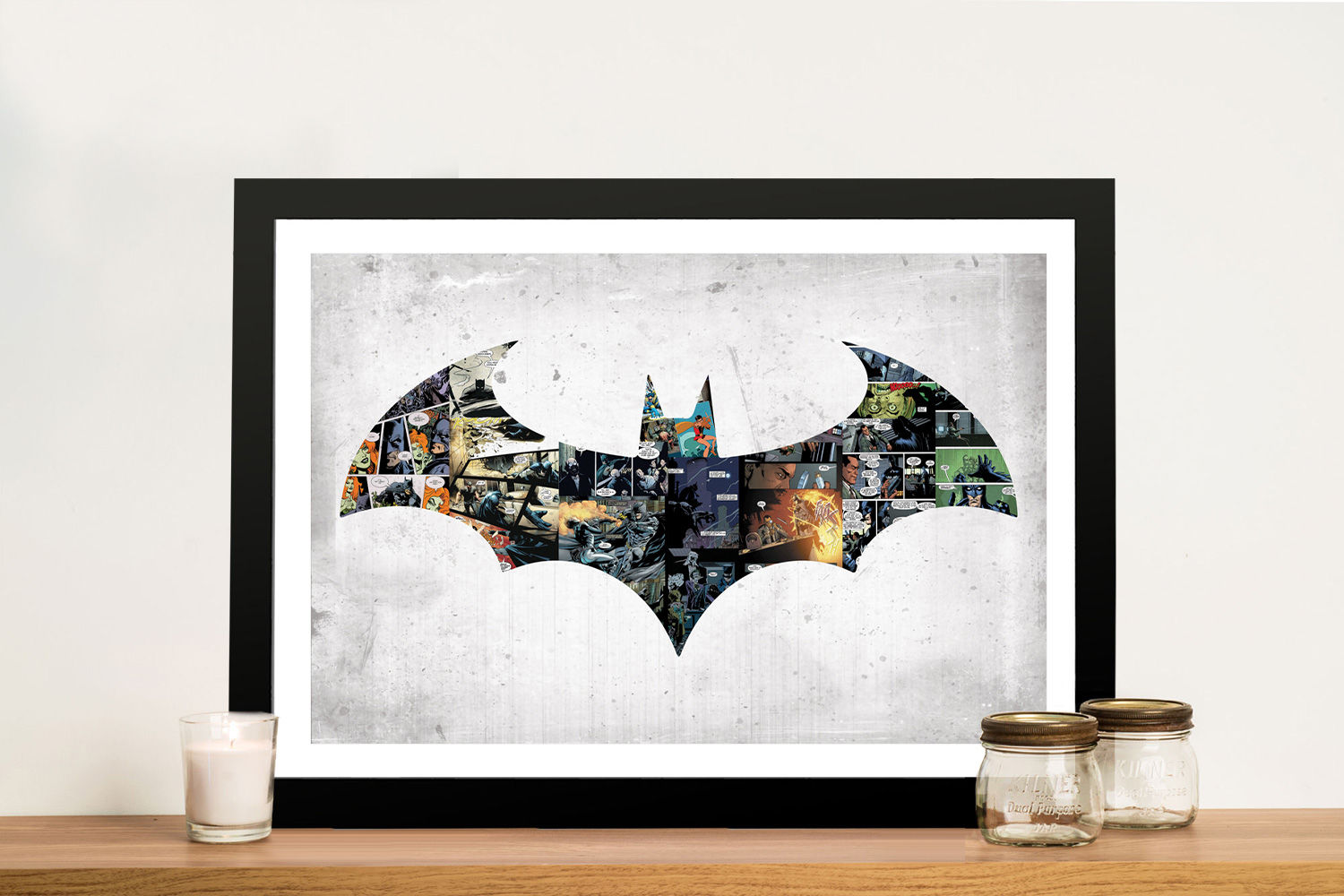 Wallpaper #cT_5O5MBLiIJ4c9OspAa28 Batman Pop Art Print on Canvas Canvas Prints Australia