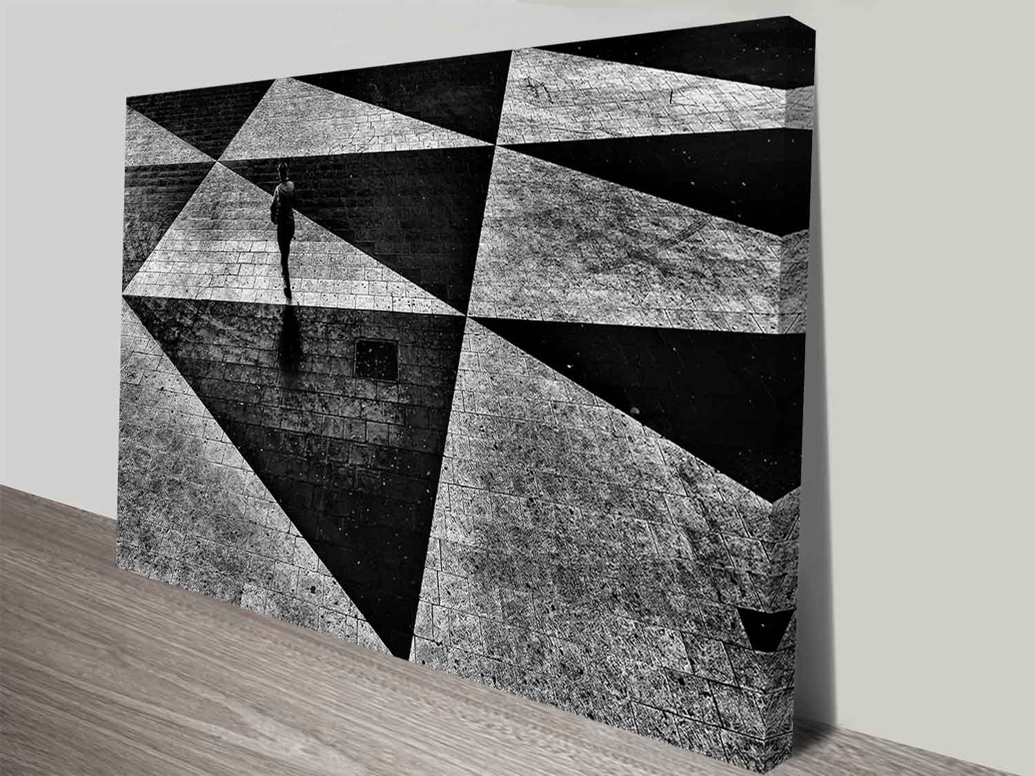 Wallpaper #6mcM8ZIBSpphPi3-jmn868 Checkerboard Triangles Canvas Wall Art Prints Canvas Prints Australia