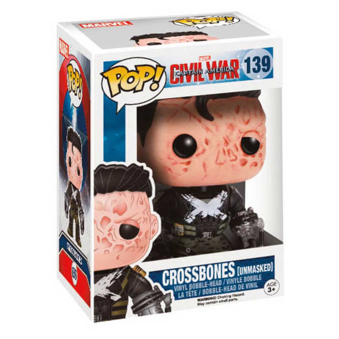 Wallpaper #_aV-OJMBVBiSkHCa5Y3h163 Marvel Civil War Funko Pop Vinyl 139 Crossbones Unmasked Geekvault