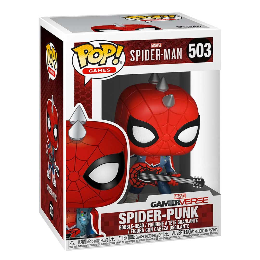 Wallpaper #1qVvOJMBVBiSkHCapo06275 Marvel Funko Pop Vinyl 503 Spider Punk Geekvault