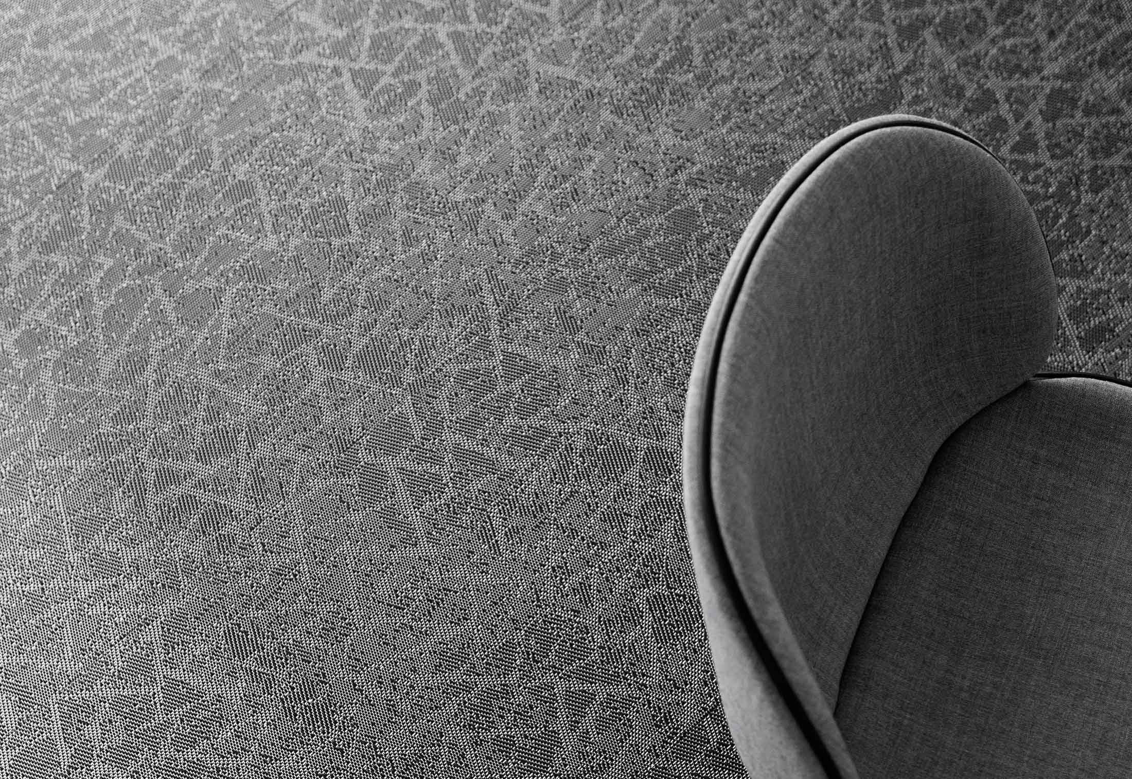 Wallpaper #KxnNHo8BtGB6xQ78UXr-34 Graphic Texture Black by Bolon Stylepark