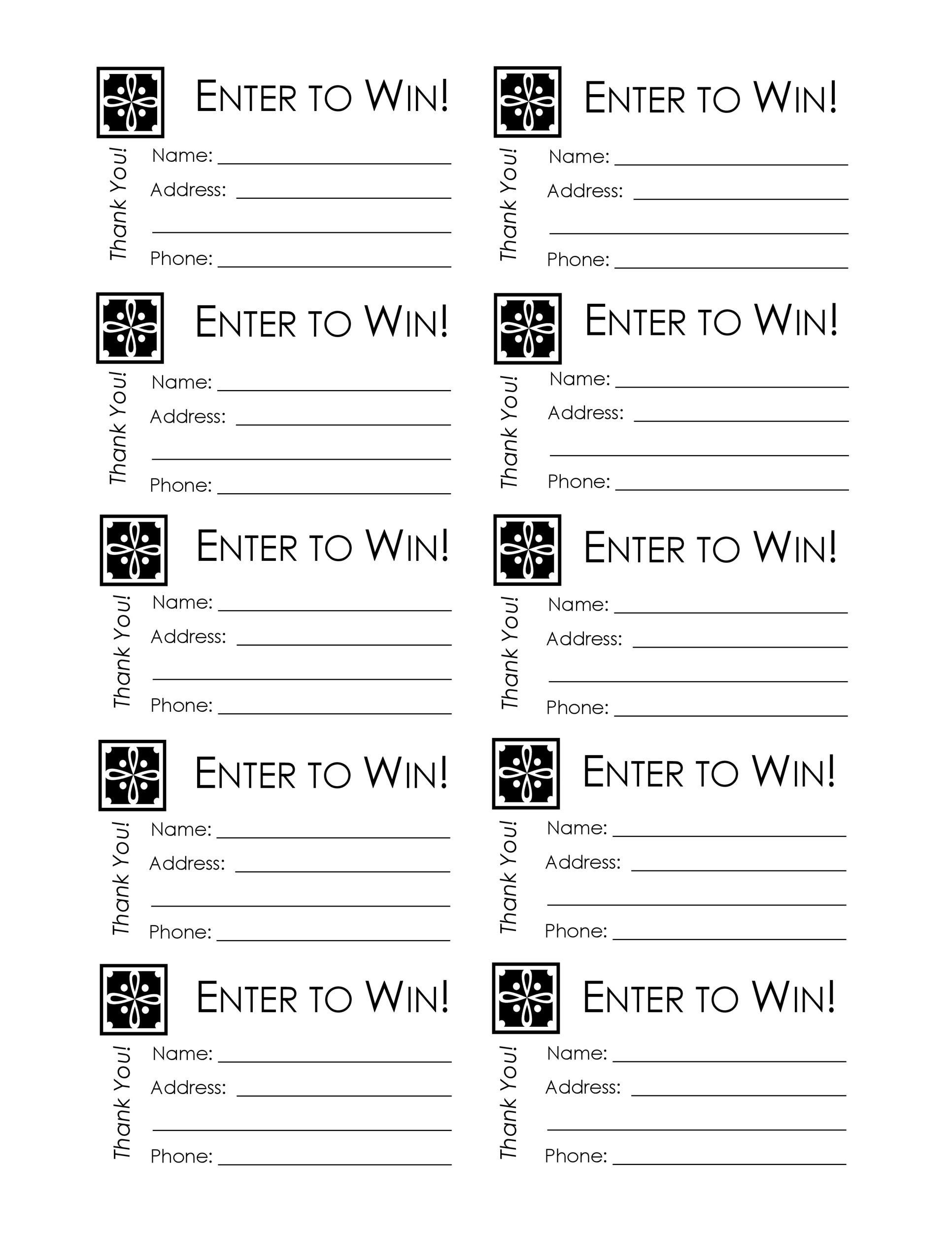 Wallpaper #58496 Free Printable Raffle Ticket Templates