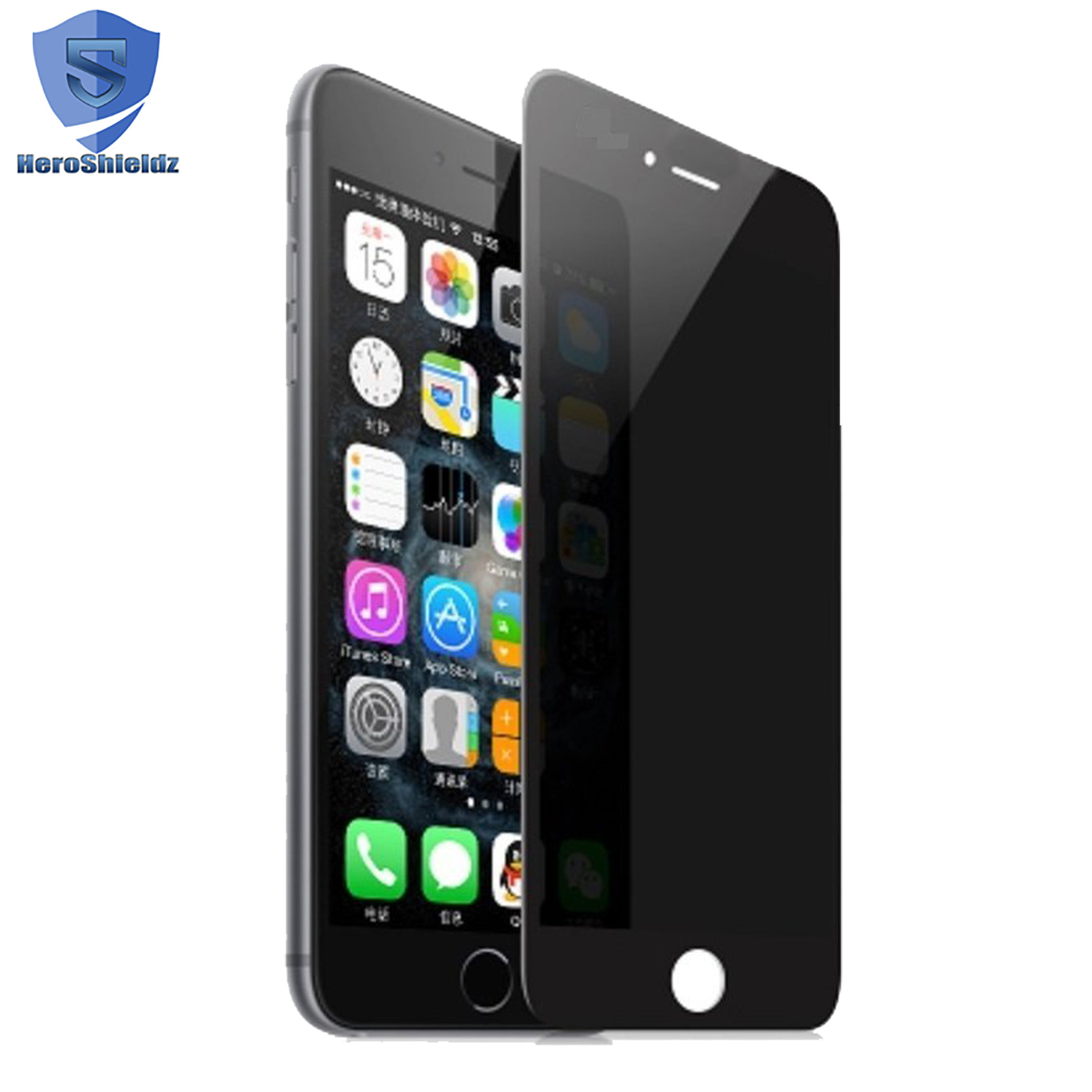 Wallpaper #sWf07JIBSpphPi3-5FU3342 Heroshieldz Privacy Full Cover Tempered Glass Screen Protector for