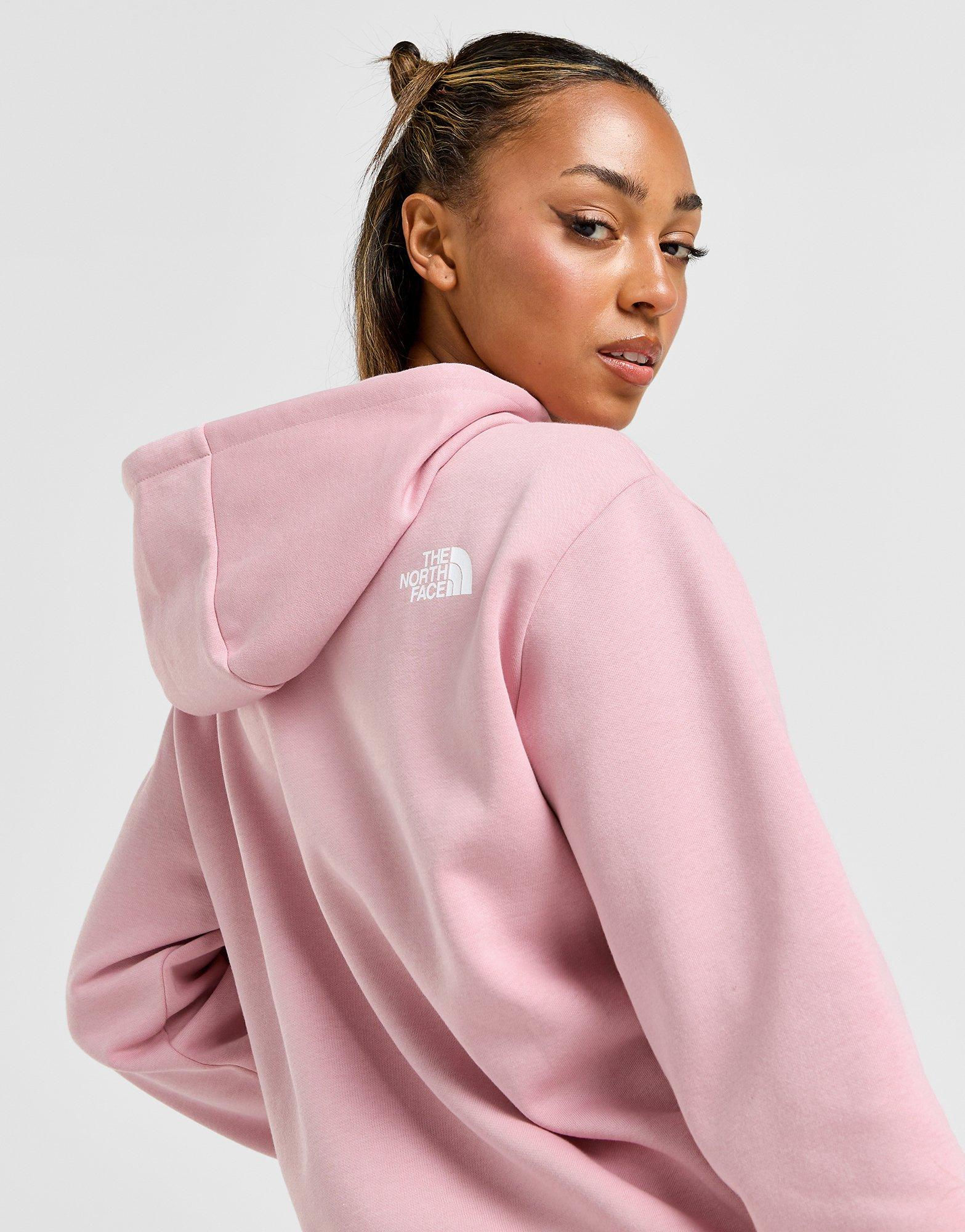 Wallpaper #1WfB-JIBSpphPi3-ior0360 Pink the North Face Outline Logo Overhead Hoodie Jd Sports Uk