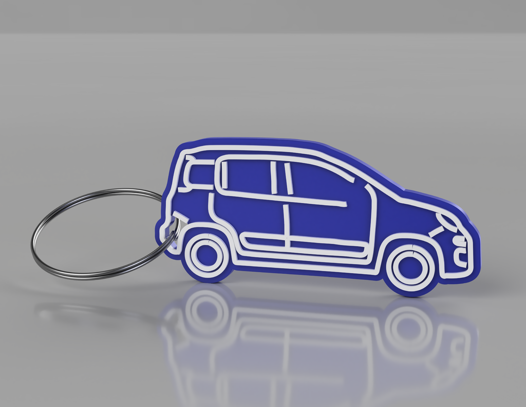 Wallpaper #emeVBJMBSpphPi3-Tbgl342 Fiat Panda Keychain by Dantech Download Free Stl Model Printablescom