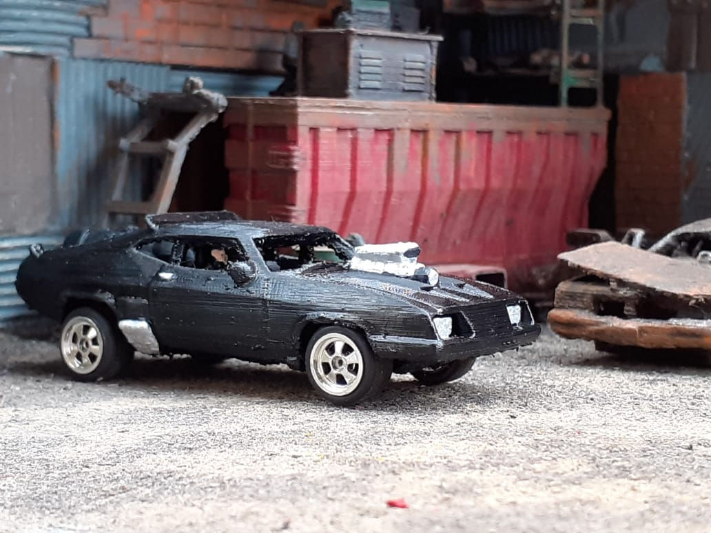 Wallpaper #0Jy74pIBZHQxiYar5cFI375 Mad Max Interceptor V8 Ford Falcon Gaslands by Marcus Mv Design Custom