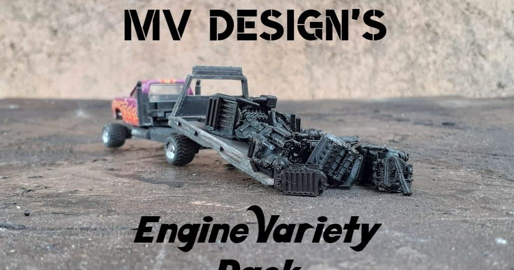Wallpaper #0Jy74pIBZHQxiYar5cFI387 Gaslands Engine Motor Variety Pack by Marcus Mv Design Custom Works