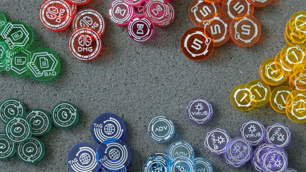 Wallpaper #ErmG3ZIBJvJKYCmEQQF_275 Tokens for Android Netrunner Gamefit