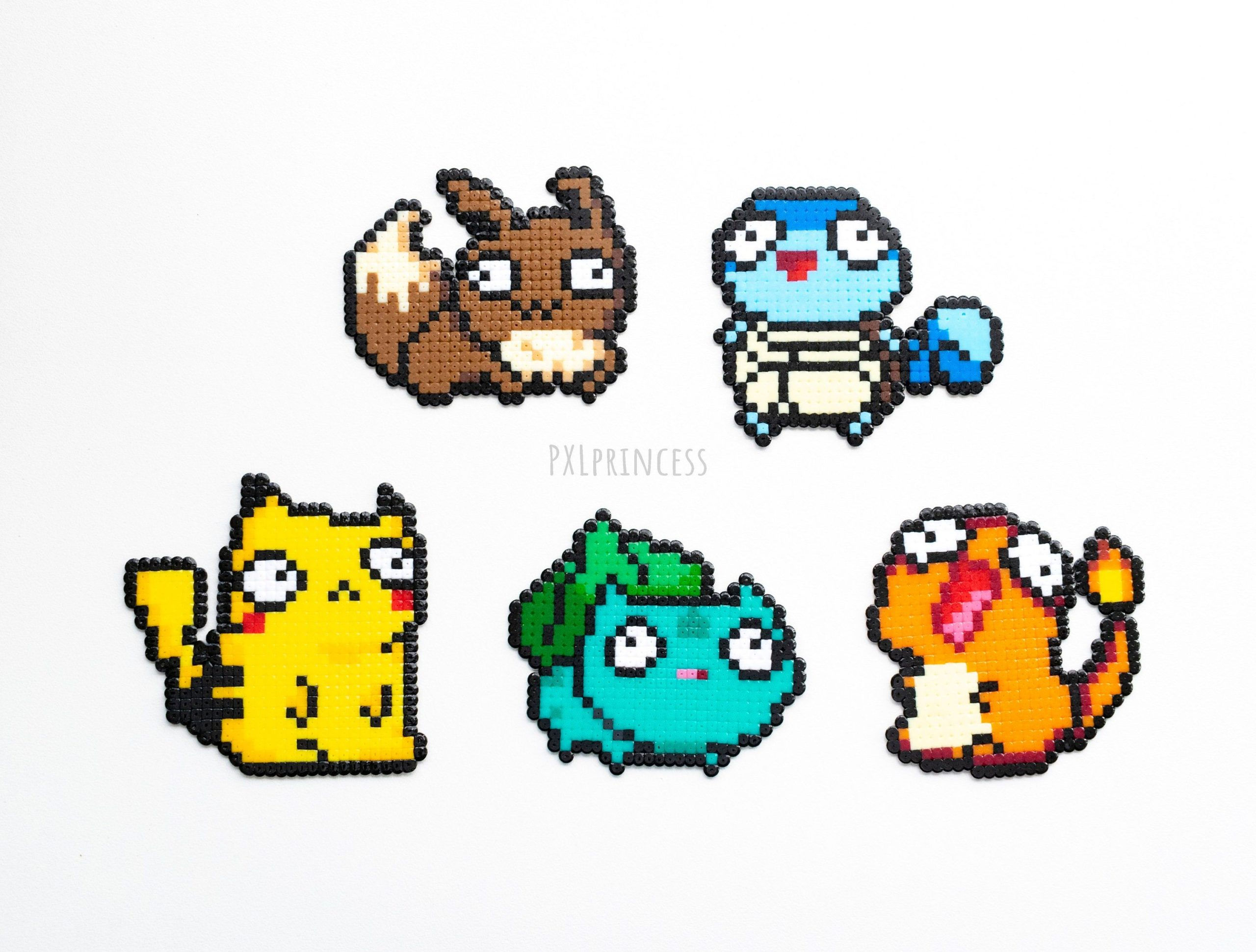 Wallpaper #VhfjPZMBPLD5_VENJd5E78 Squirtle Pixel Art Derpy Pokemon Pixel Art Magnet Pikachu Hama Perler