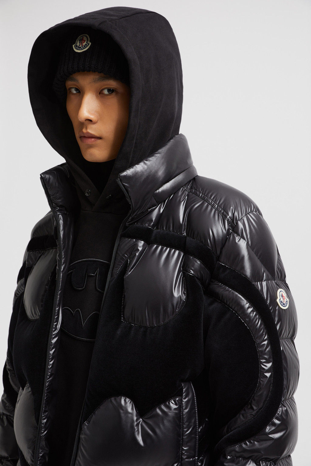 Wallpaper #fTUjlZcBk_lpvpalVphe110 Black Solander Batman Down Jacket Short Down Jackets for Men Moncler Fr