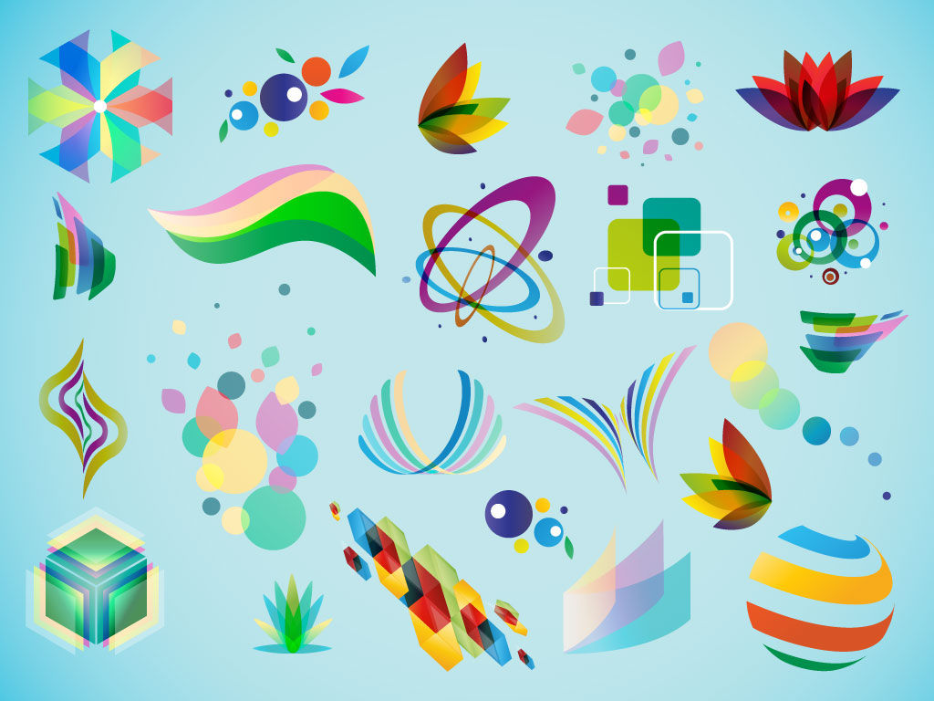 Wallpaper #qx07LZMBlOZrFDOk4M_h279 Colorful Logo Element Vectors