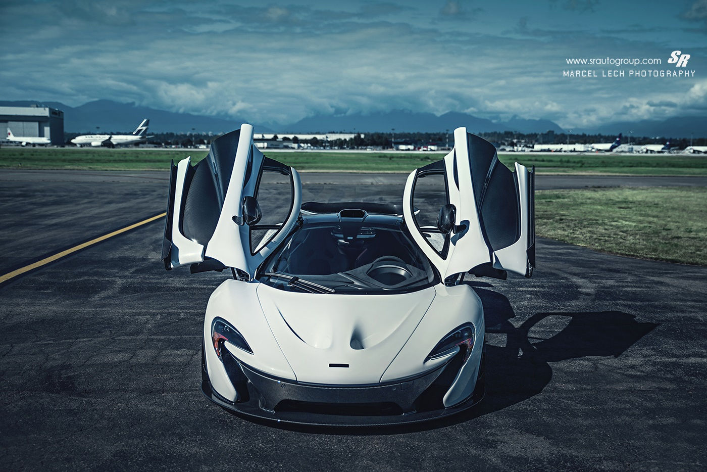 Wallpaper #bWhyIZMBSpphPi3-IzBD163 16 Awesome White Mclaren P1 Race Mode Front Angle Doors Up Sssupersports