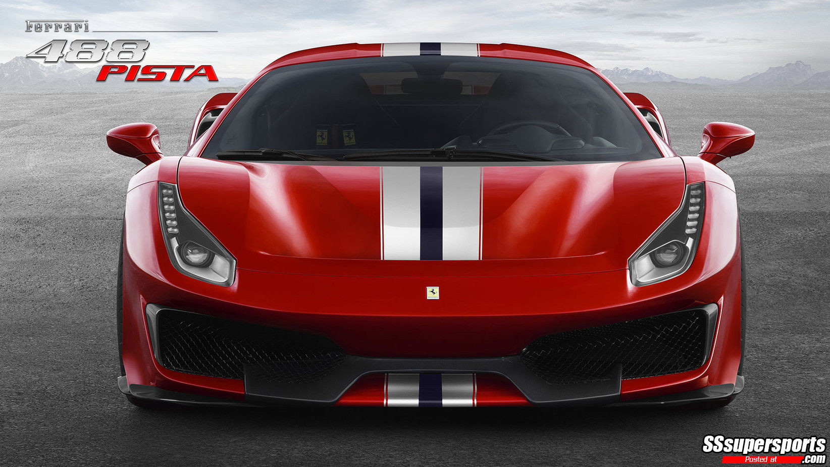 Wallpaper #MX3p9I4Bnwiau_P6ghEO44 5 Brand New Ferrari 488 Pista Front View Sssupersports