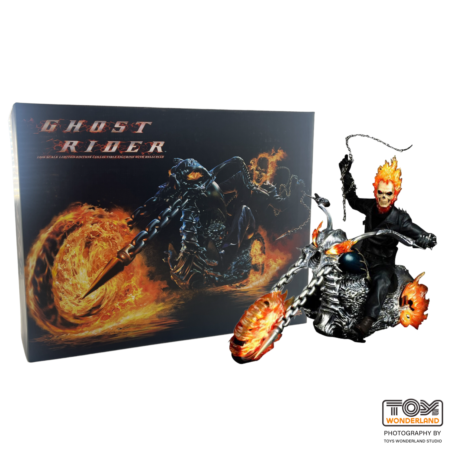 Wallpaper #g_TPOpMBKFX8bn3rq3n_137 Hot Toys Ghost Rider Ghost Rider with Hellcycle Mms133 Toys Apollo