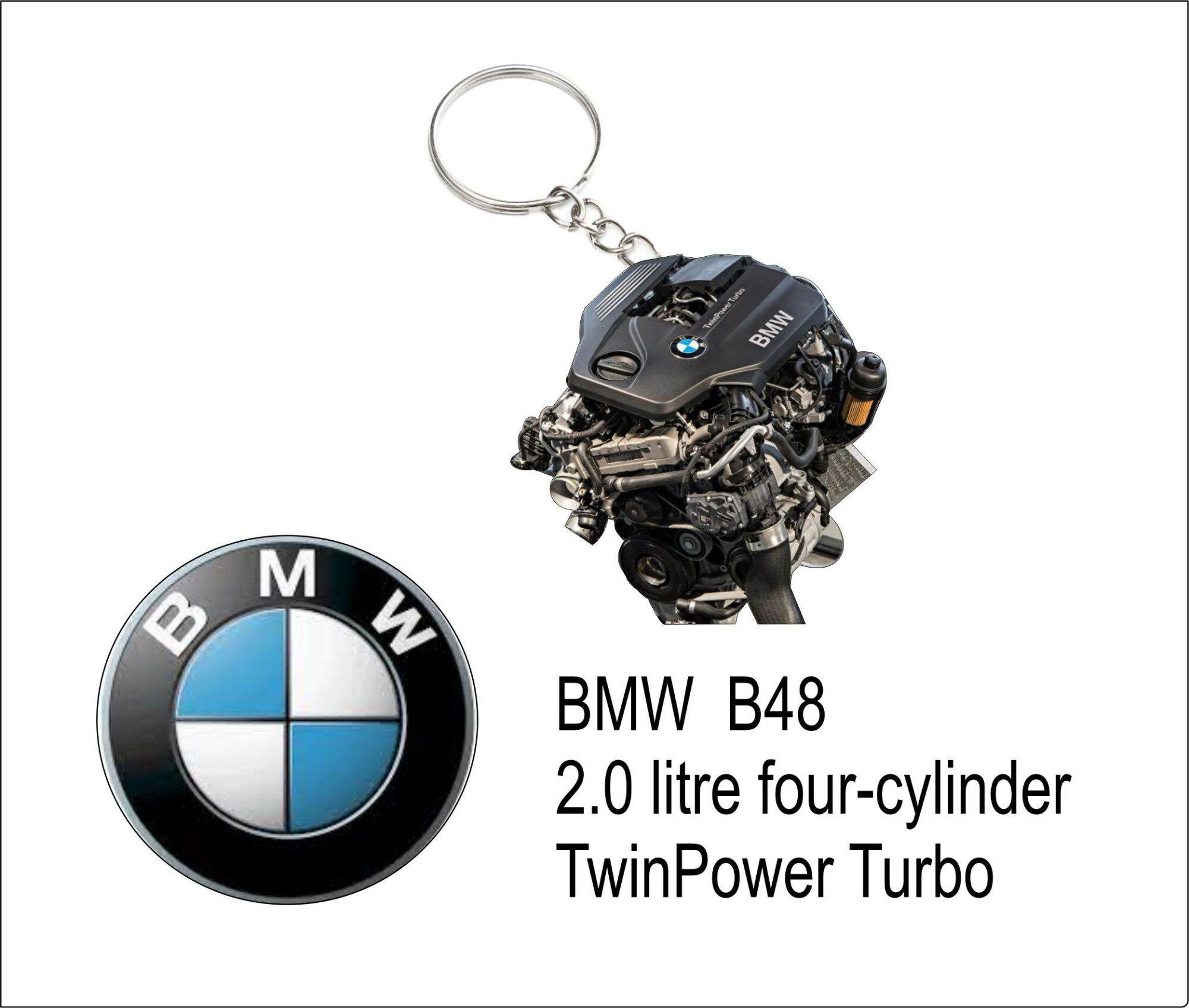 Wallpaper #_2jYG5MBSpphPi3-ySDC191 BMW B48 Twin Turbo Engine Keychain 2d Lazada