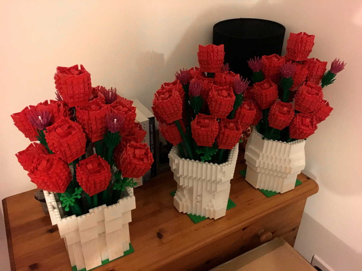 Wallpaper #-GdLEpMBSpphPi3-lPr4136 Lego Rose Thistle Vase Completion Brick Twist