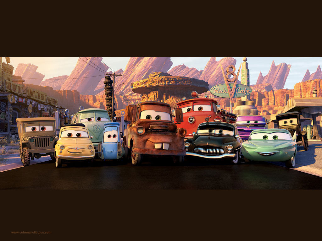 Wallpaper #04291 Radiator Springs Disney Pixar Cars Photo 33166901 Fanpop Desktop Background