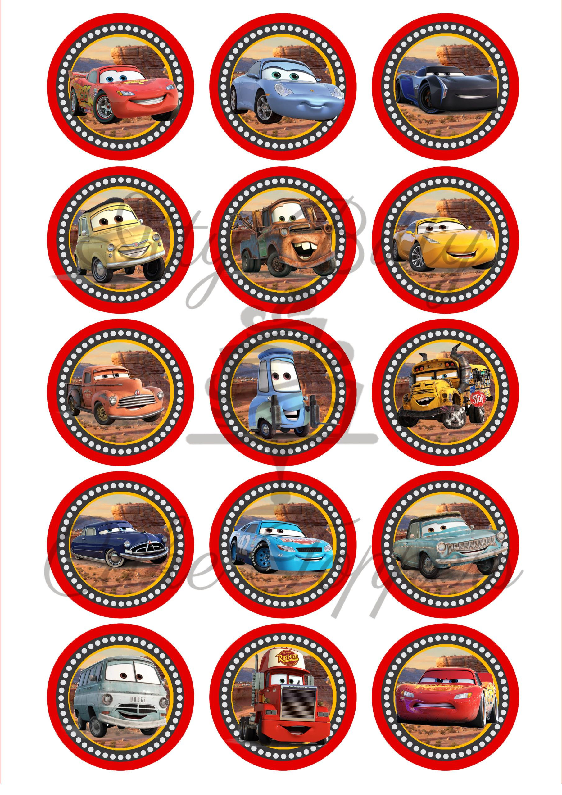 Wallpaper #02c67 Race Cupcake Topper Racecar Toppers Race Toppers Car Etsy