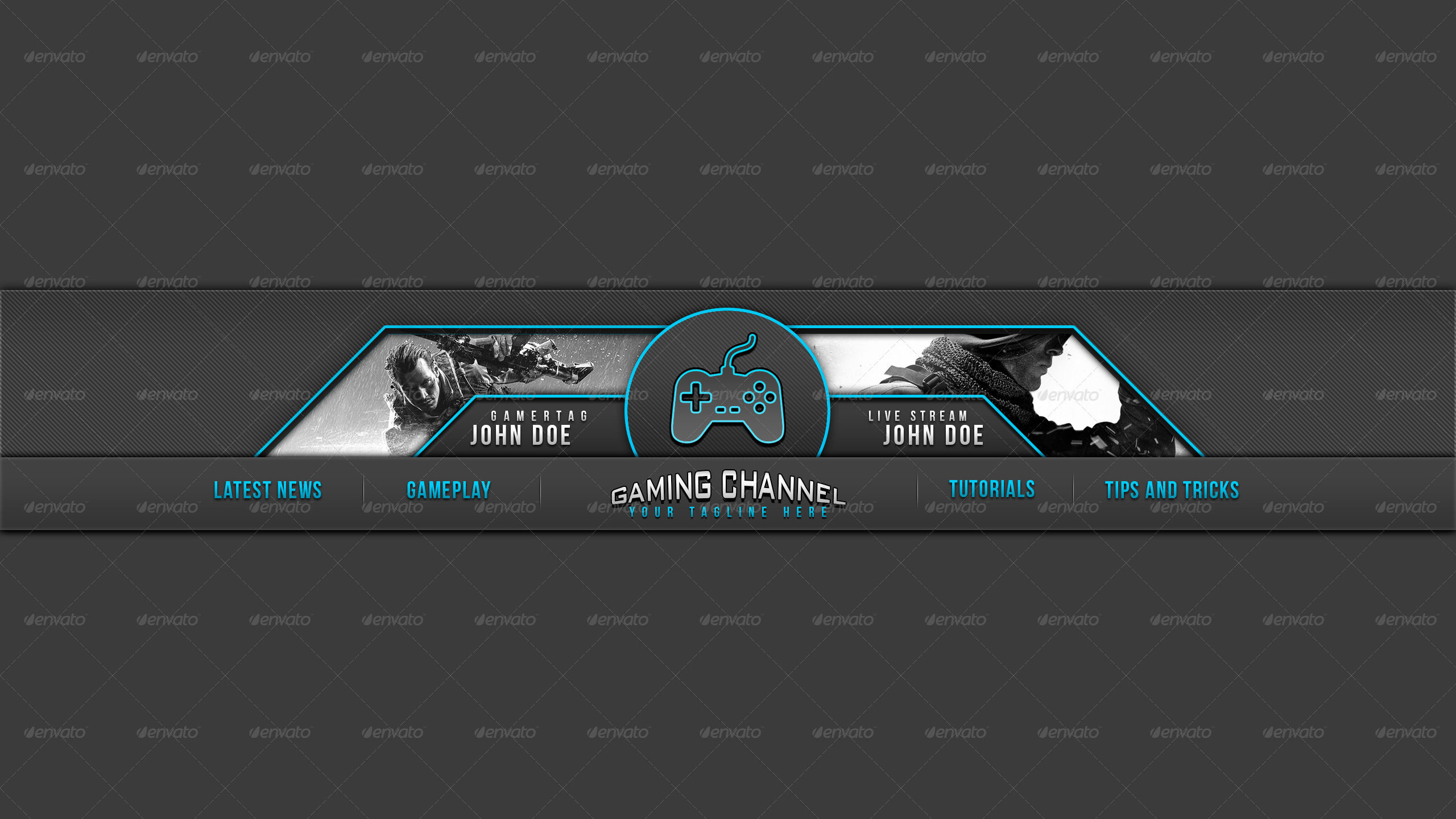 Wallpaper #v33K9I4Bnwiau_P6mhBD51 Download 25 Download Gaming Youtube Banner Template No Text