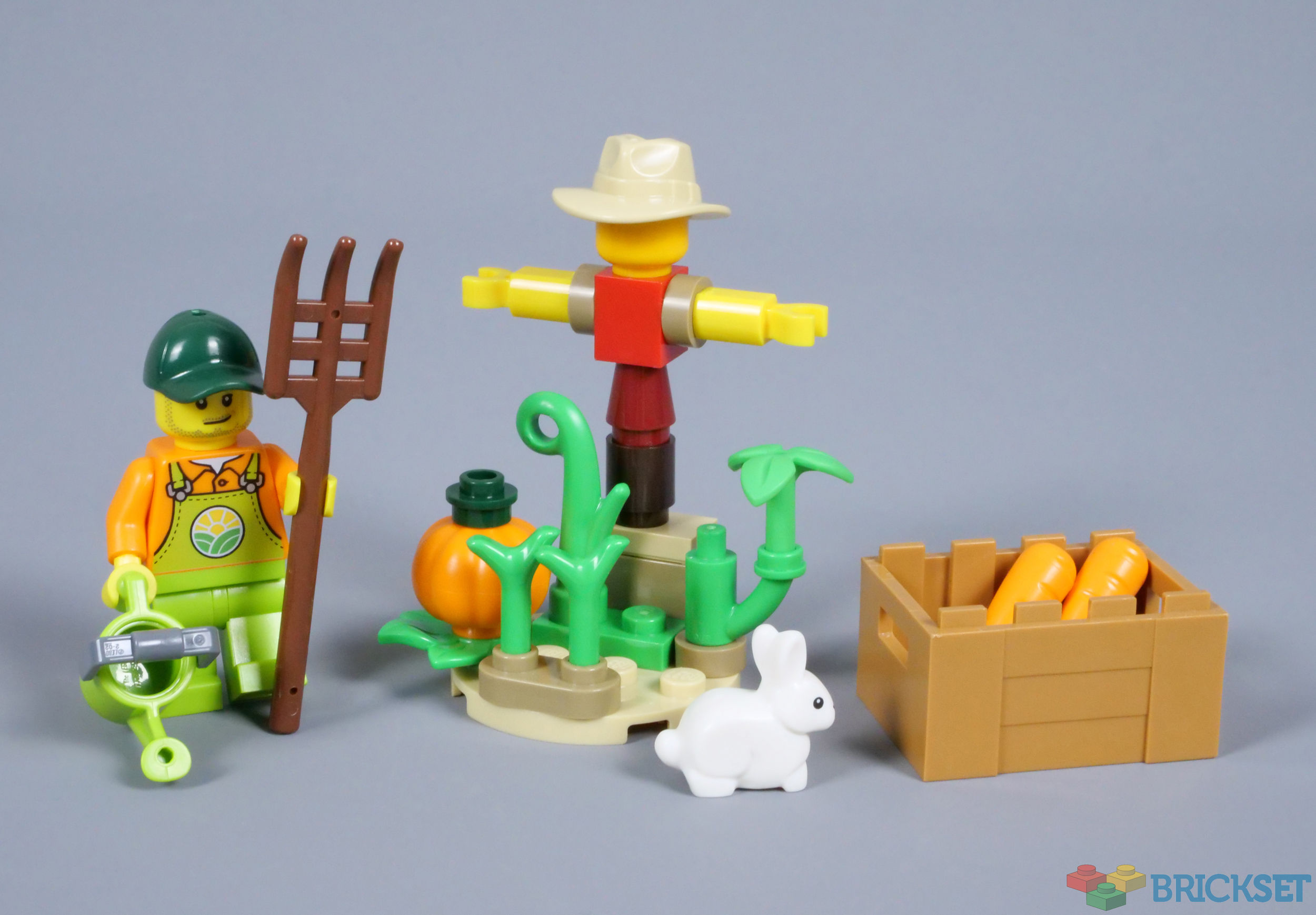 Wallpaper #aYcGMpMBPAdmKxa2yGN651 Lego 30590 Farm Garden Scarecrow Review Brickset