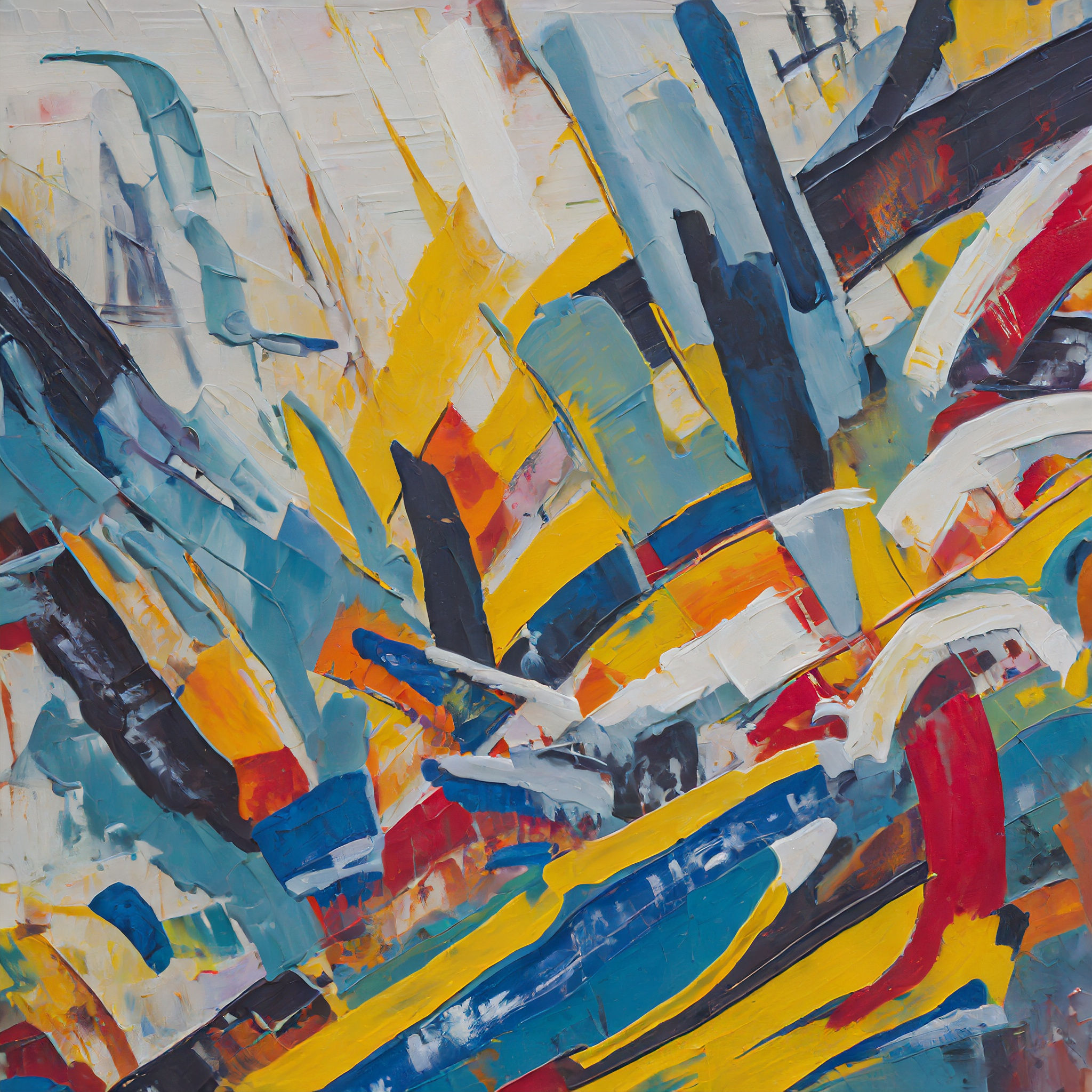 Wallpaper #92gMIpMBSpphPi3-LzF9258 Acrylic Painting Idea Energetic Neo Expressionist Style Abstract