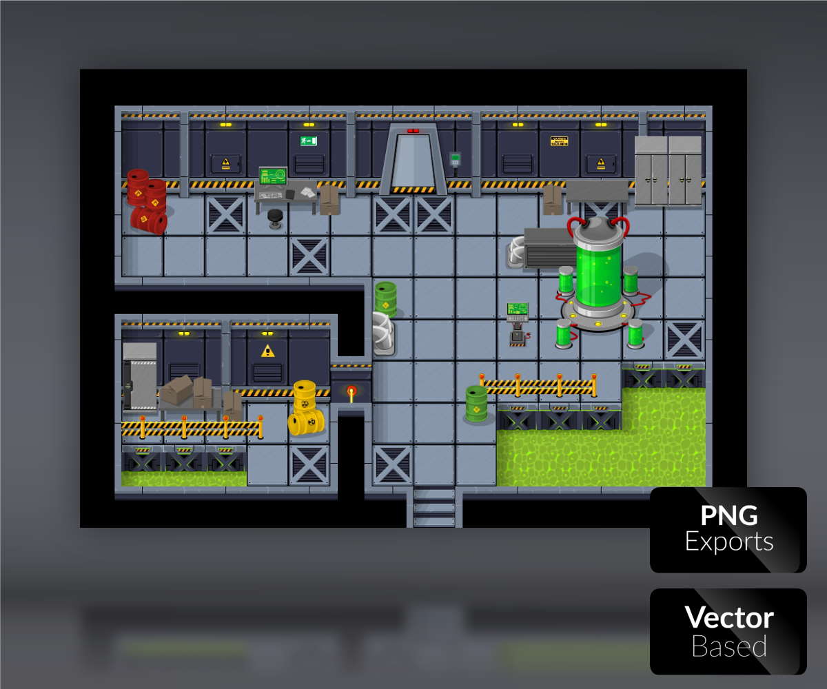 Wallpaper #NxnaHo8BtGB6xQ787Xre46 Sci Fi Top Down Tileset Game Art Partners