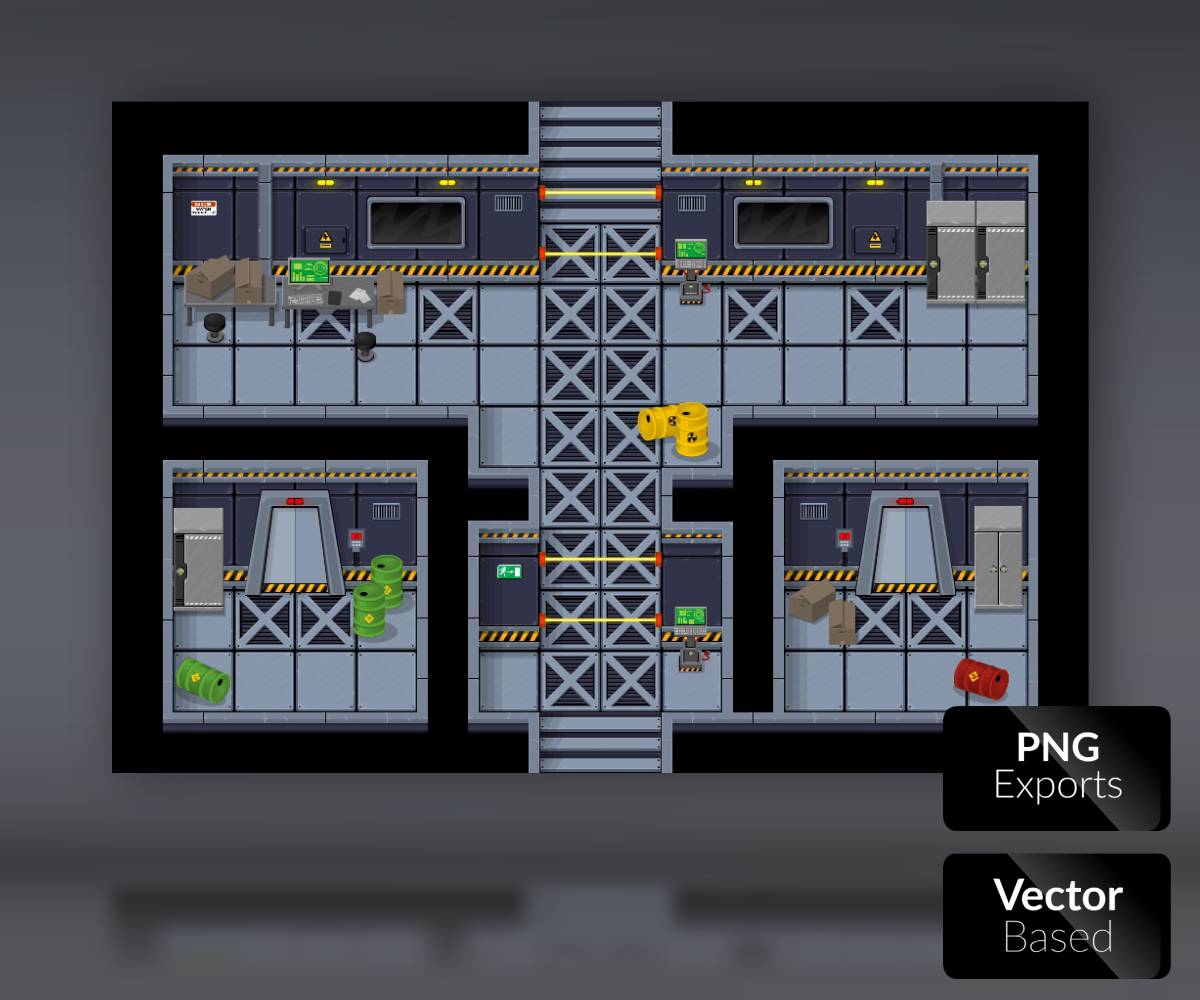 Wallpaper #NxnaHo8BtGB6xQ787Xre47 Sci Fi Top Down Tileset Game Art Partners