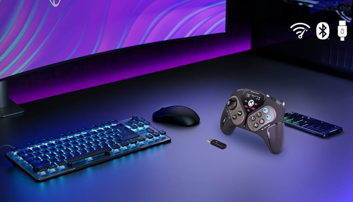 Wallpaper #gbjO3JIBJvJKYCmEZP2A424 Turtle Beach Stealth Pivot Innovativer Gaming Controller Fur PC Und Xbox