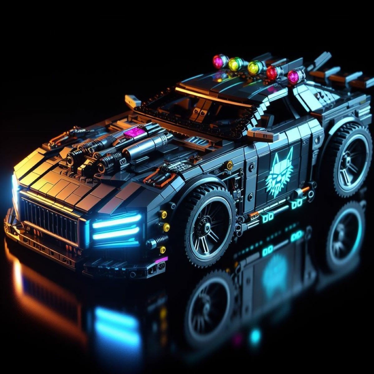 Wallpaper #XTV0lJcBk_lpvpalhJcY8 Lego Cyberpunk 2077 Od Si Samochod Dziennik Zachodni