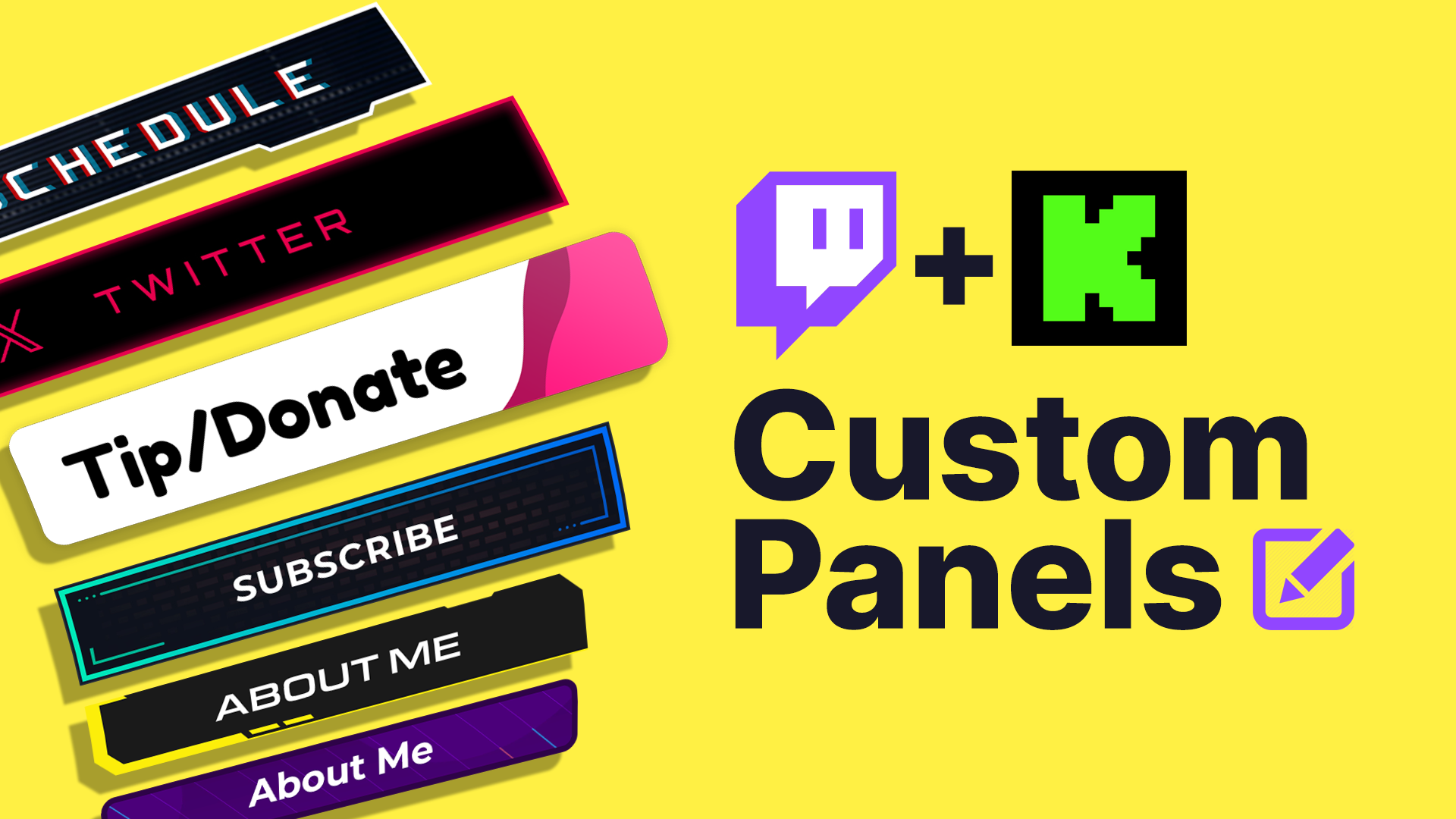 Wallpaper #p2i7G5MBSpphPi3-CyCD105 Profile Panels for Twitch Kick Figma