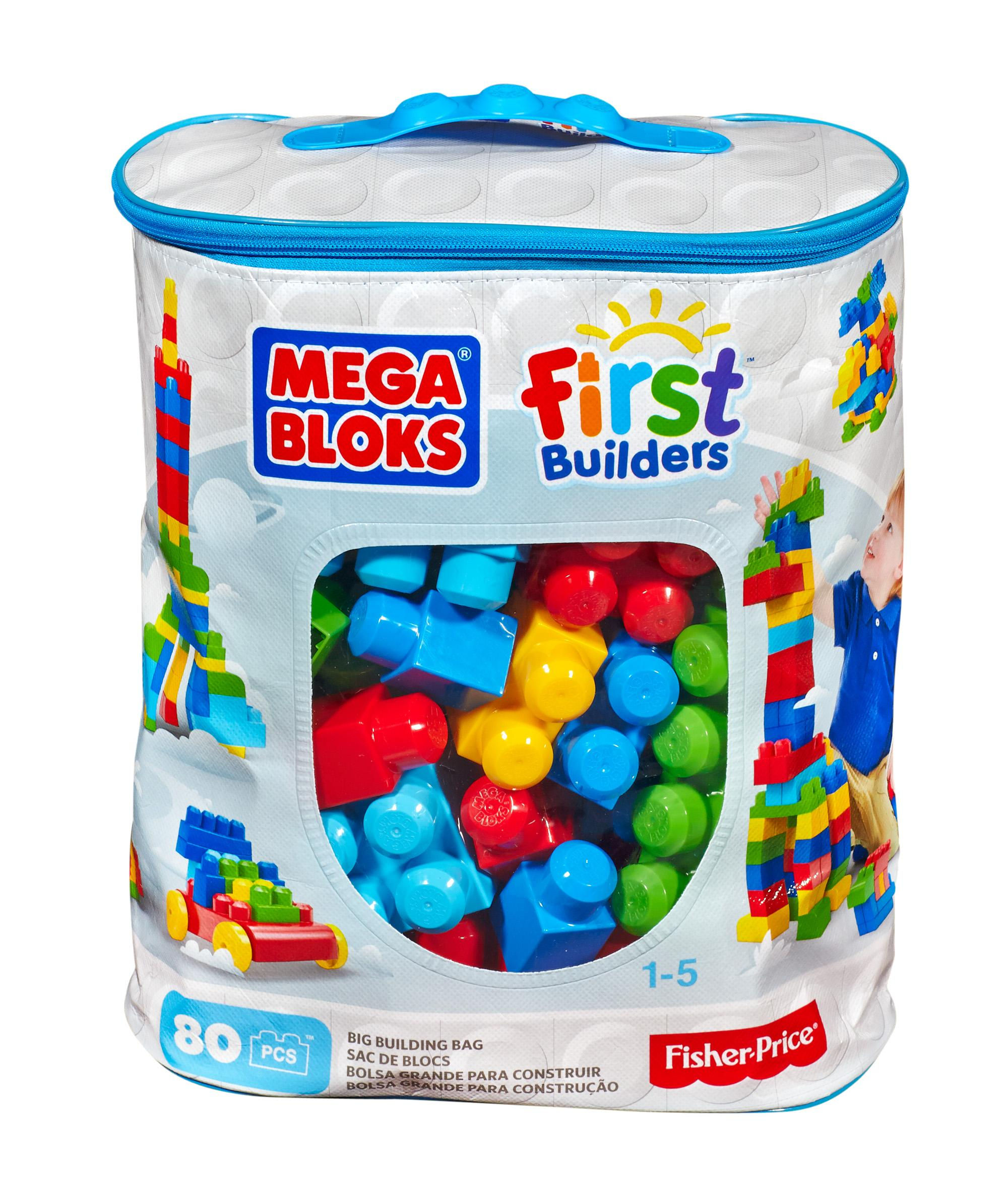 Wallpaper #634d6 Mega Bloks First Builders Big Building Bag with Big Building Blocks