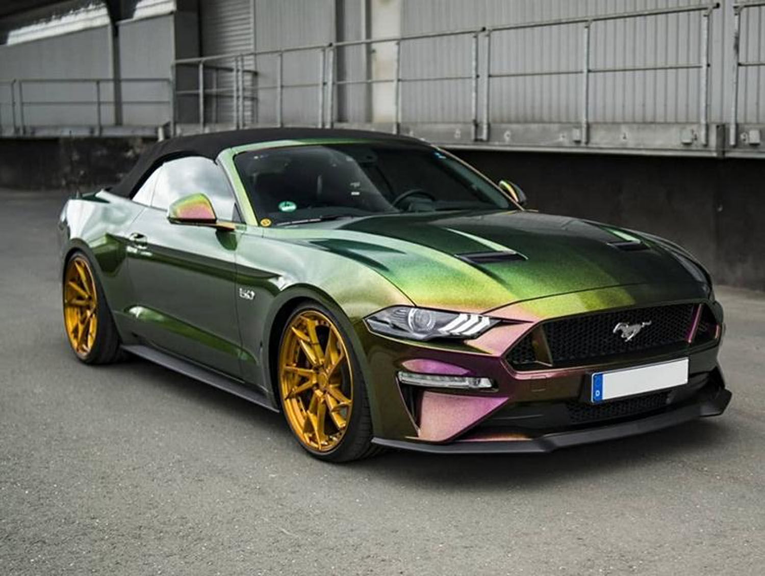 Wallpaper #l3Qjw44B_8f4nGFaCG8314 Chameleon Colorshift Ford Mustang is a Rainbow