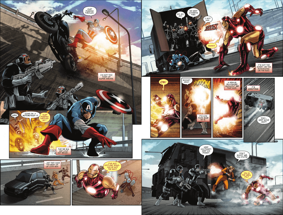 Wallpaper #xzEUNpMB5zzyi_yYV1iX190 Funny Captain America and Iron Man Comic Glenn Alings