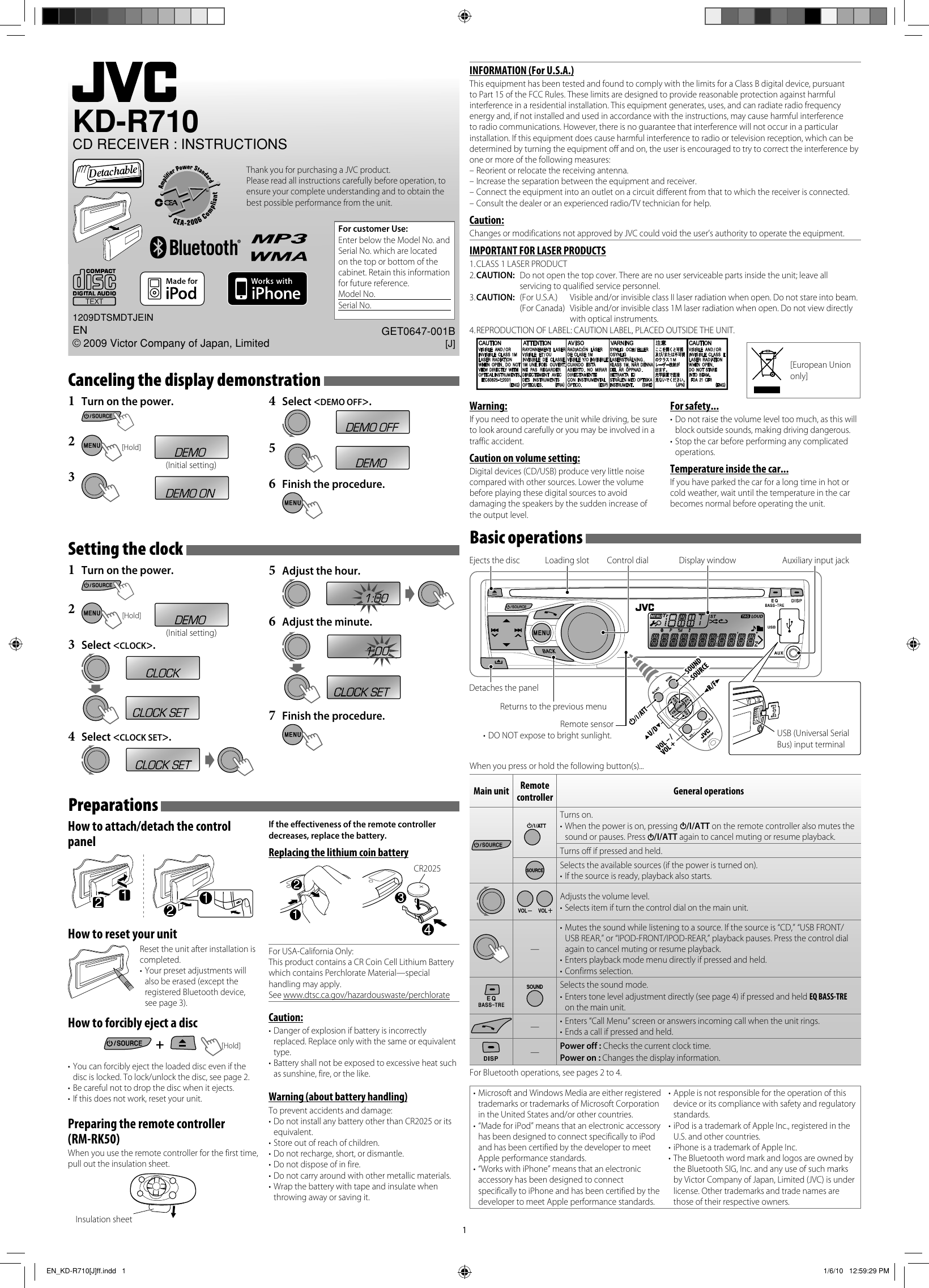 Wallpaper #B2e2DJMBSpphPi3-kOCg233 Jvc Car Stereo System Kd R710 Users Manual En Kd R710jf