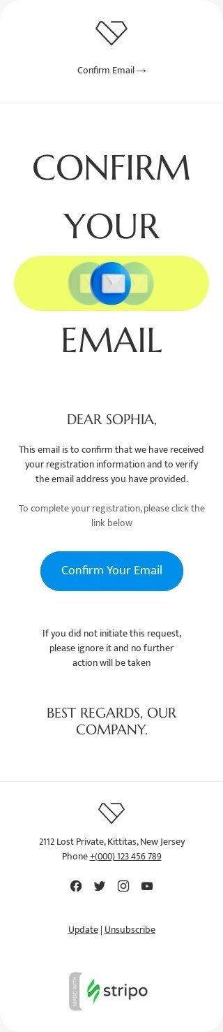 Wallpaper #CbiC3JIBJvJKYCmEUPzh68 Complete Your Registration eMail Template by Full Name Stripoemail